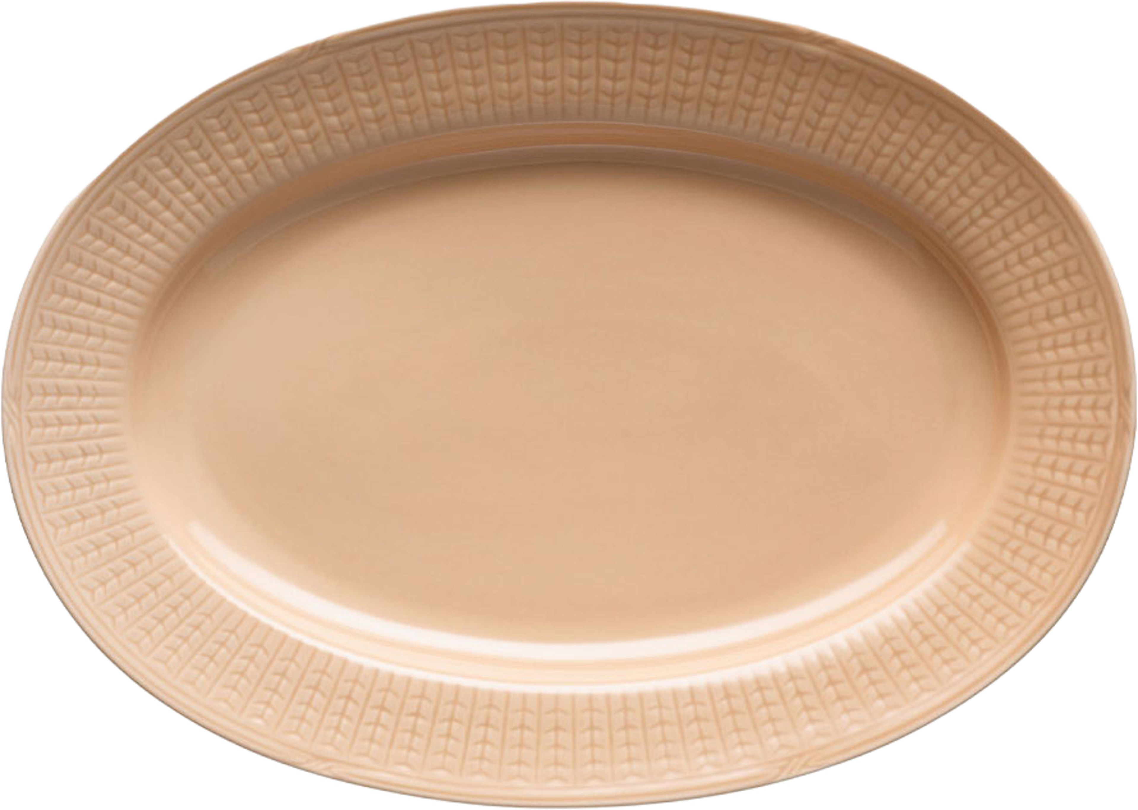 Swedish Grace fat oval 32 cm jubilee, från Rörstrand, i färgen Karamell. Klicka för att öppna bilden i stort format
