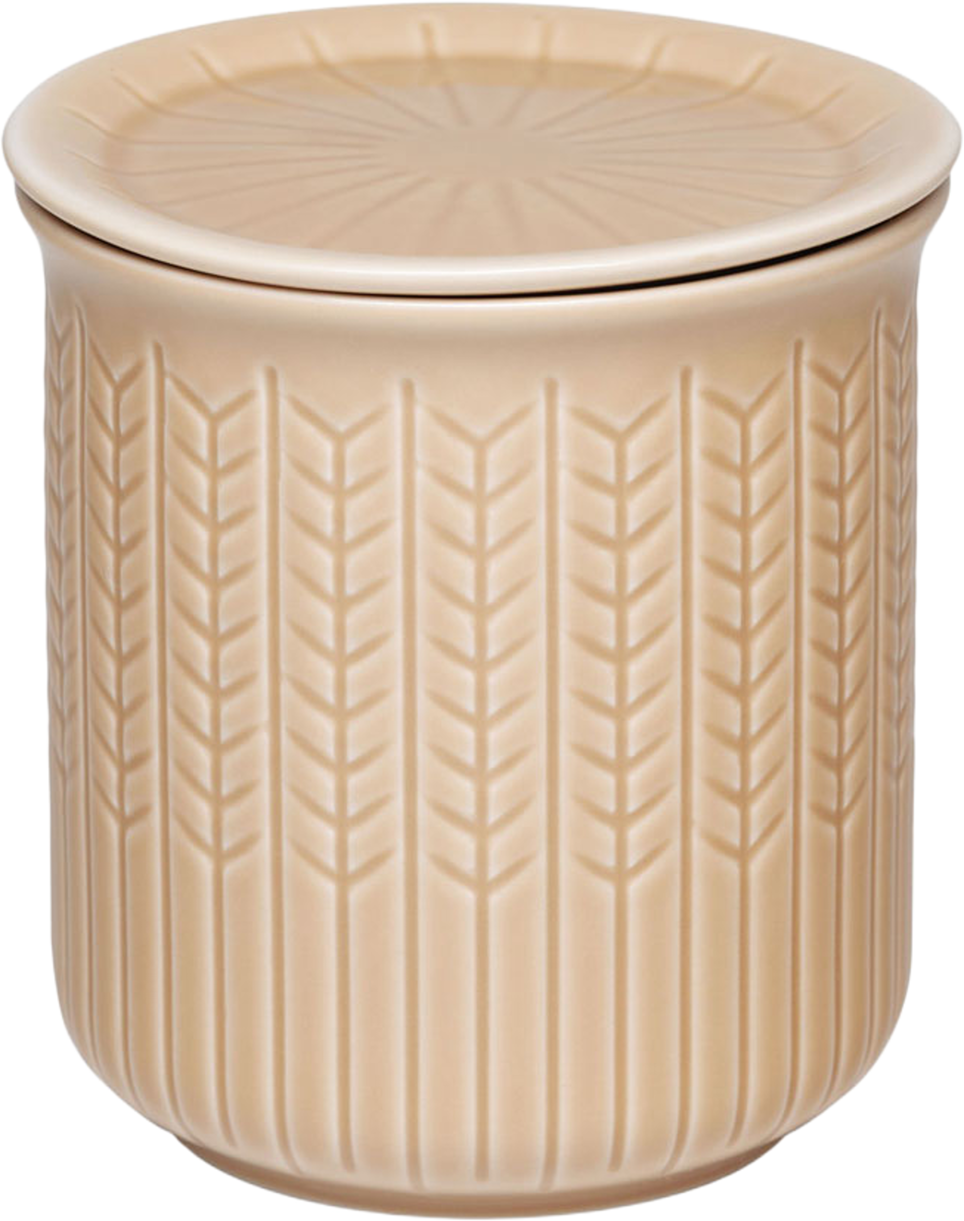 Swedish Grace burk M 0,8 L jubilee, från Rörstrand, i färgen Karamell. Klicka för att öppna bilden i stort format