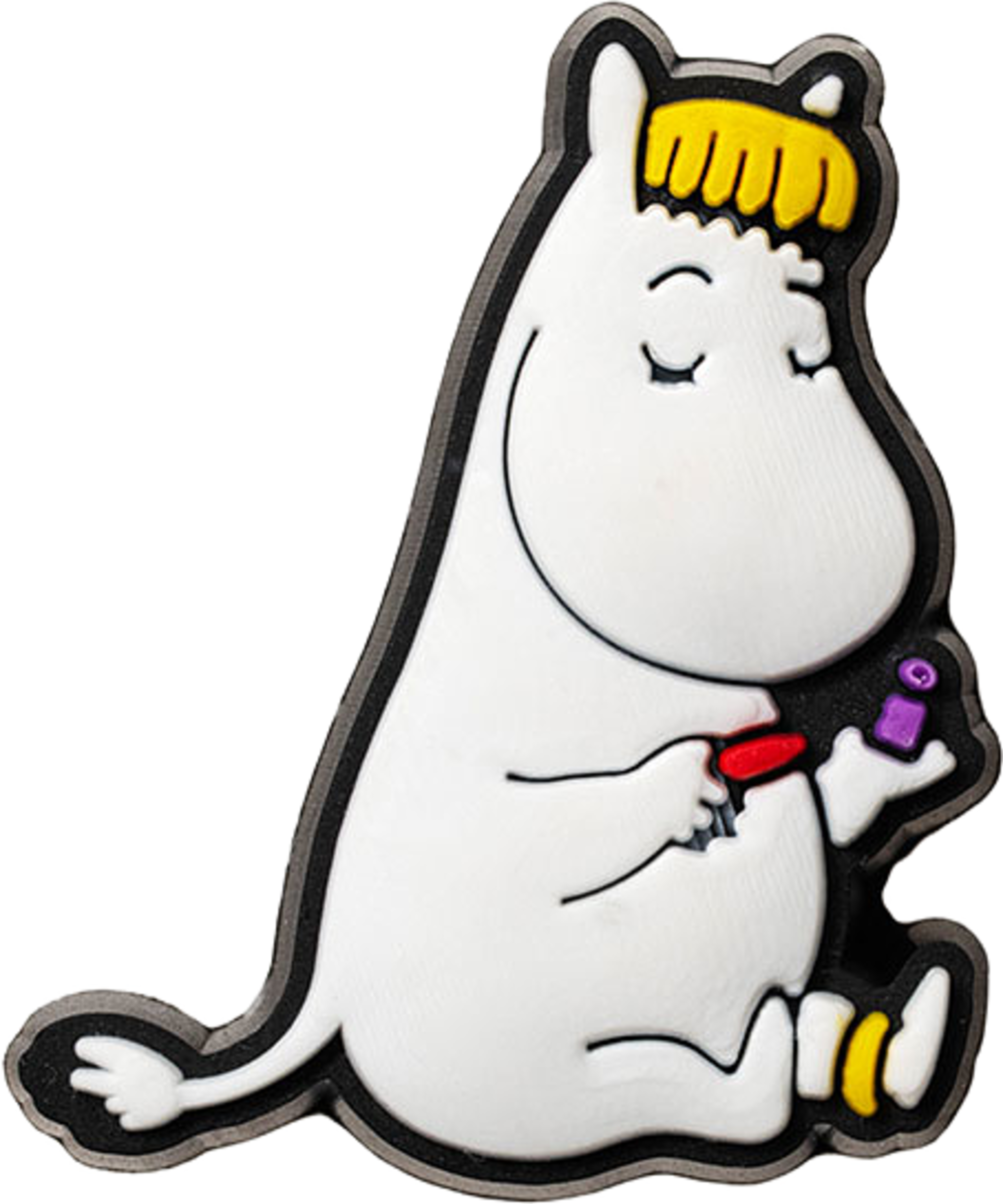 Mumin 3D-berlock Snorkfröken, från Arabia, i färgen Flerfärgad. Klicka för att öppna bilden i stort format