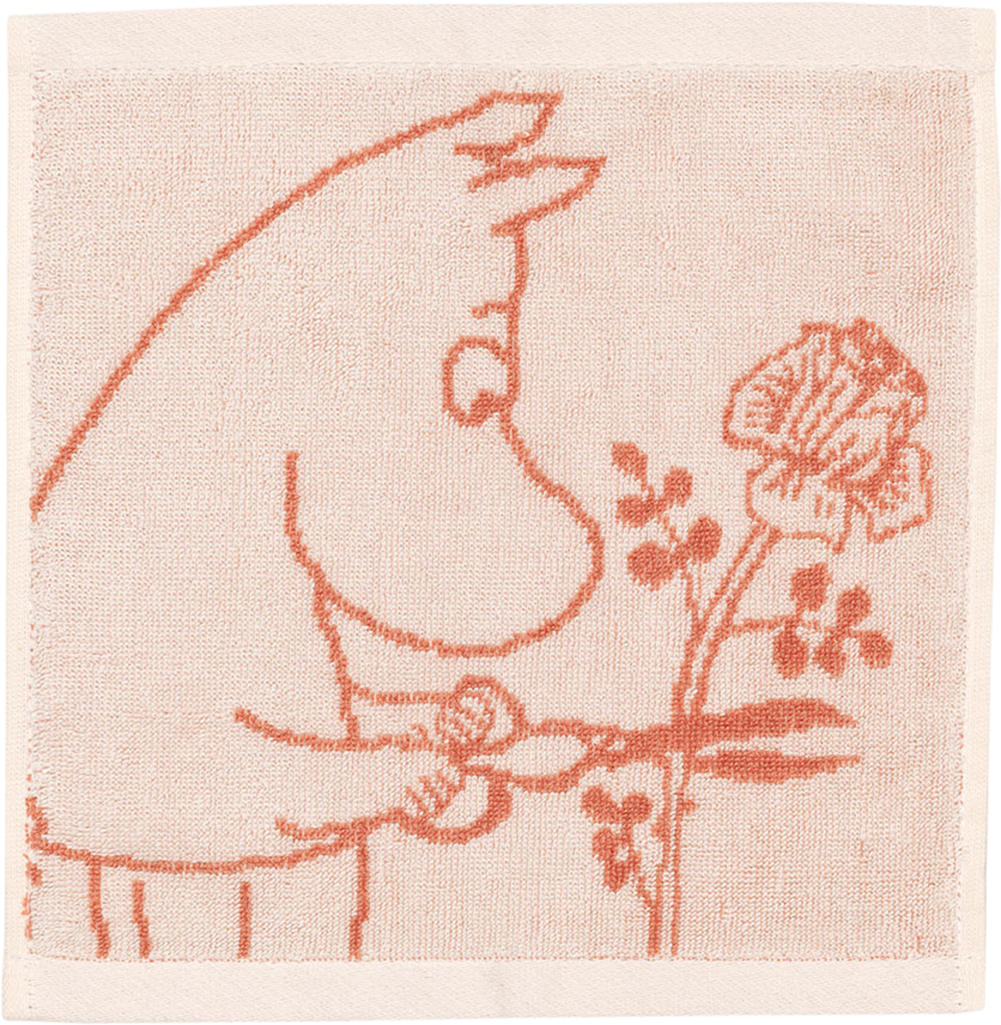 Mumin handduk 25x25 Muminmamma beige GOTS, från Arabia, i färgen Beige. Klicka för att öppna bilden i stort format