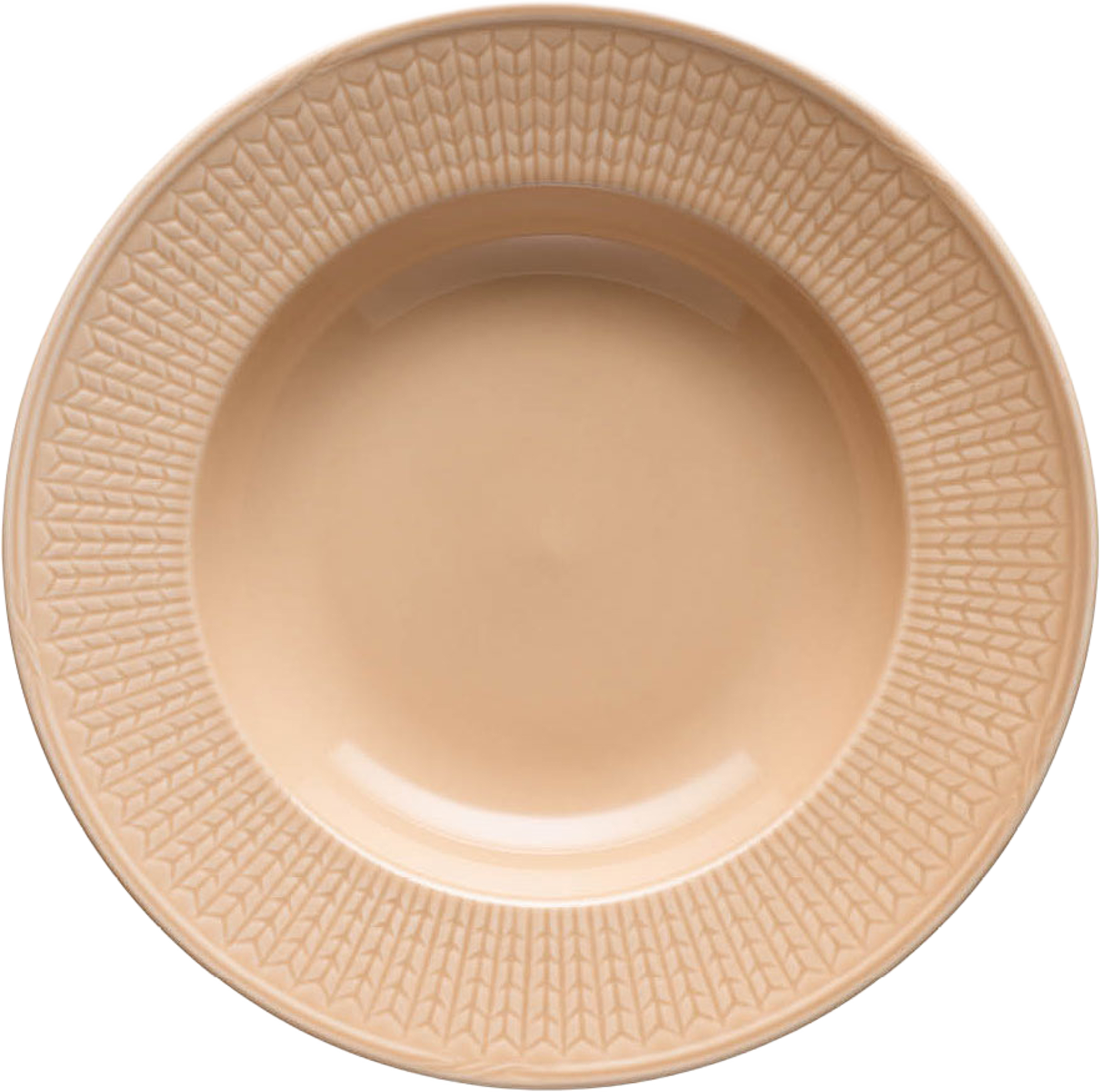 Swedish Grace tallrik djup 21 cm jubilee, från Rörstrand, i färgen Karamell. Klicka för att öppna bilden i stort format