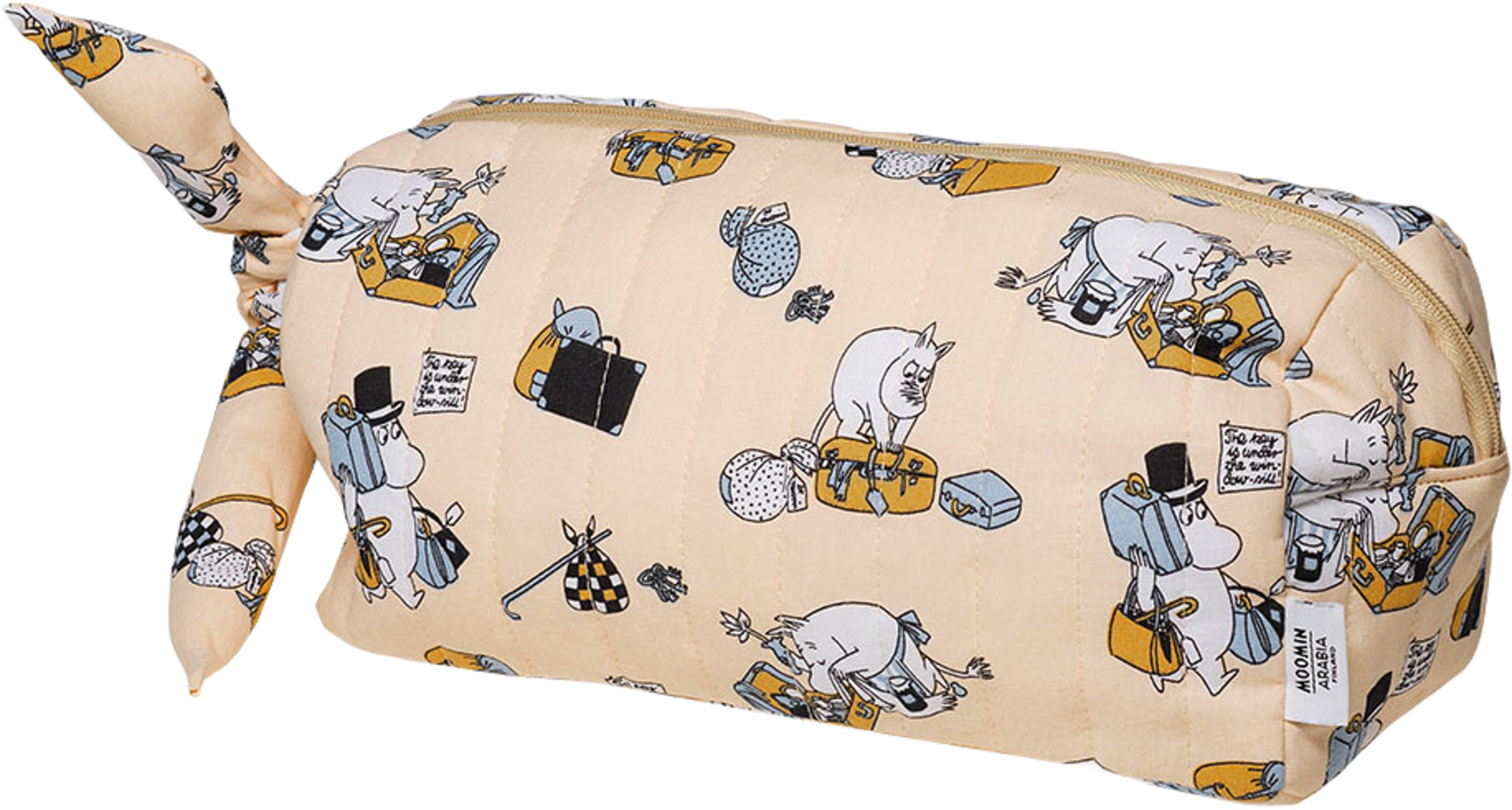 Mumin necessär Redo for semester, från Arabia, i färgen Flerfärgad. Klicka för att öppna bilden i stort format