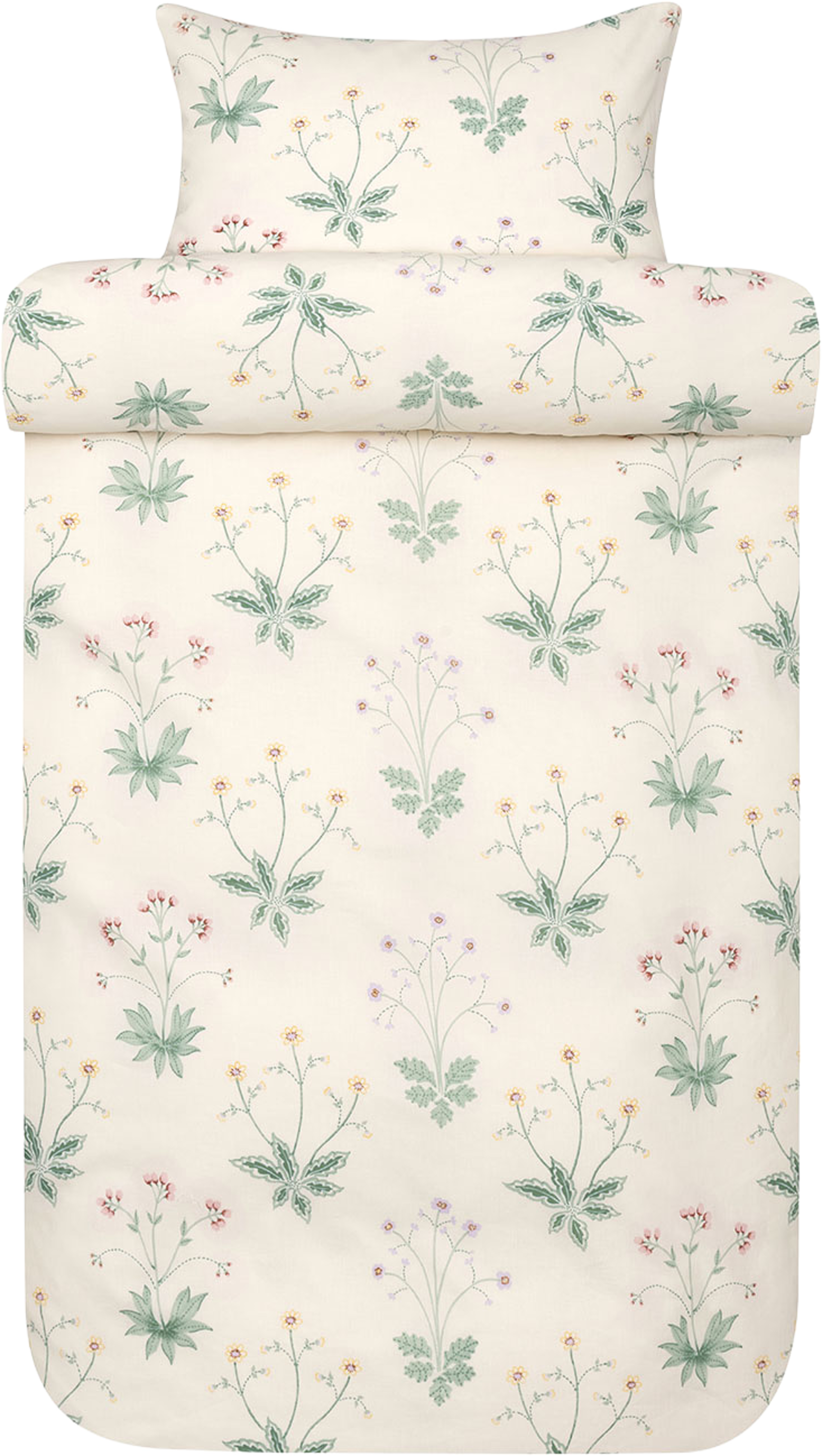 Oda bomull bäddset 150x210 cm, från Høie of Scandinavia, i färgen Elfenben. Klicka för att öppna bilden i stort format