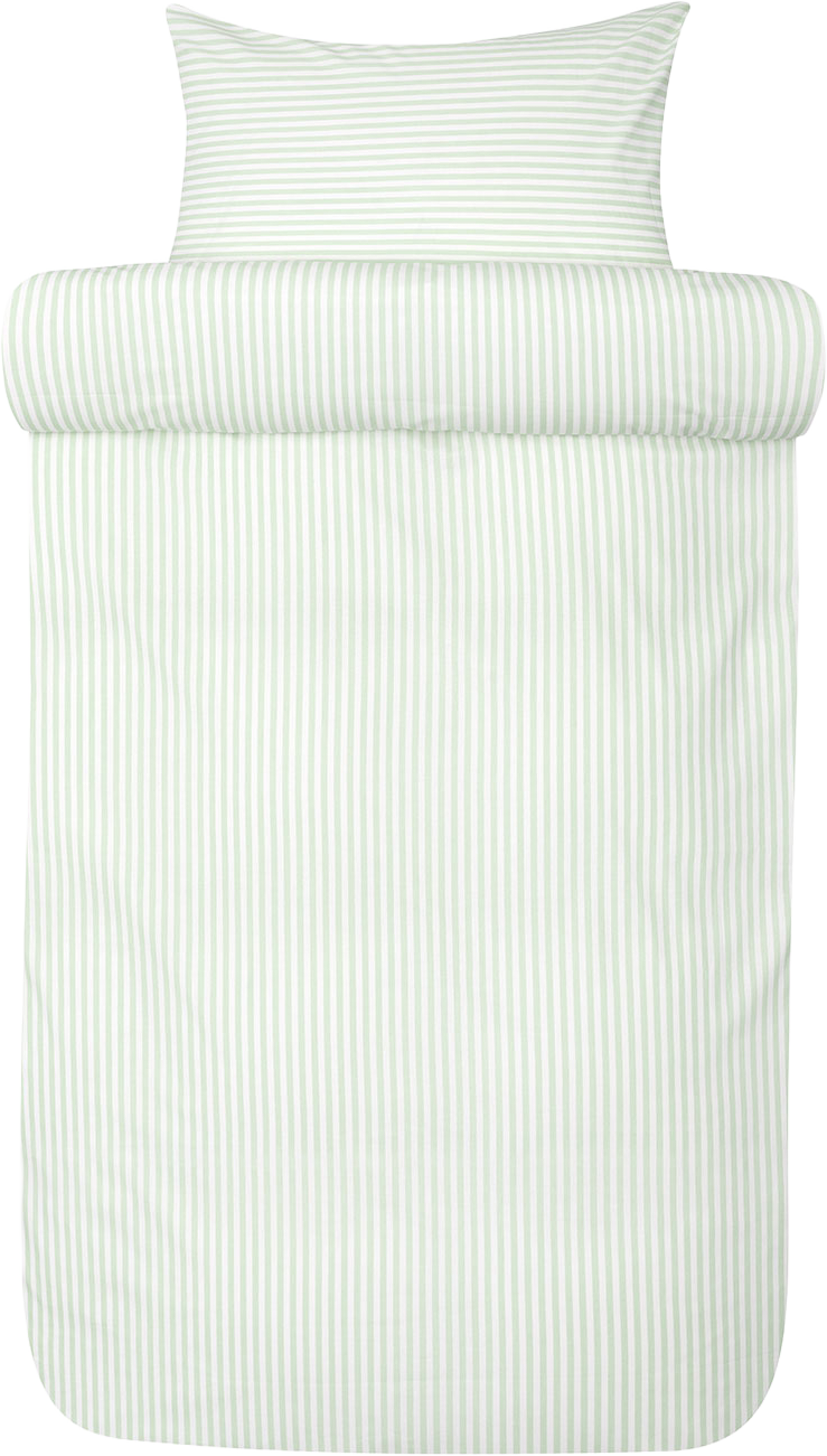 Tor bomull bäddset 150x210 cm, från Høie of Scandinavia, i färgen Vårgrön. Klicka för att öppna bilden i stort format