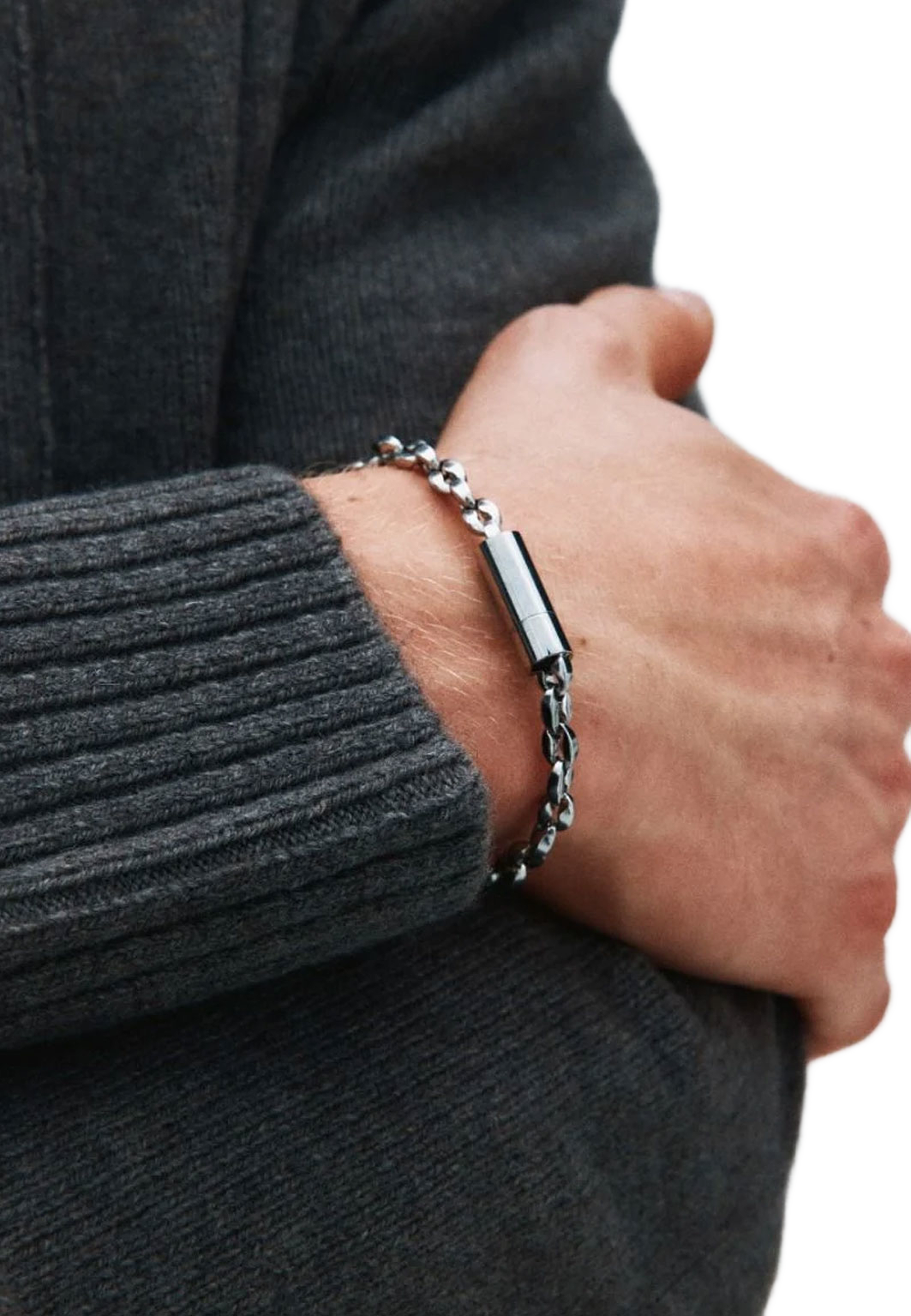 Nico Bracelet, från Edblad, i färgen Steel. Klicka för att öppna bilden i stort format