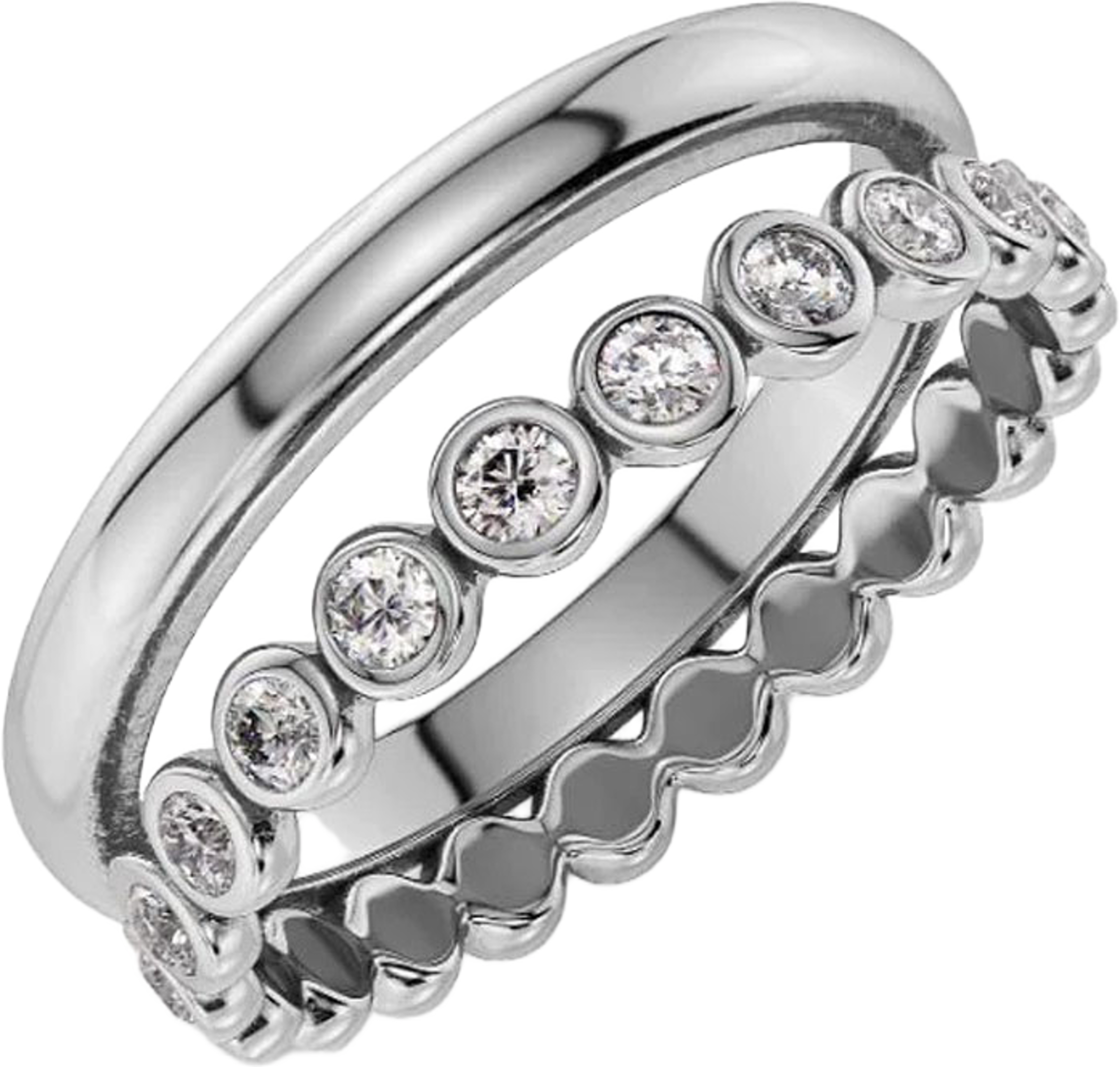 Grace Ring Silver, från Edblad, i färgen Steel. Klicka för att öppna bilden i stort format