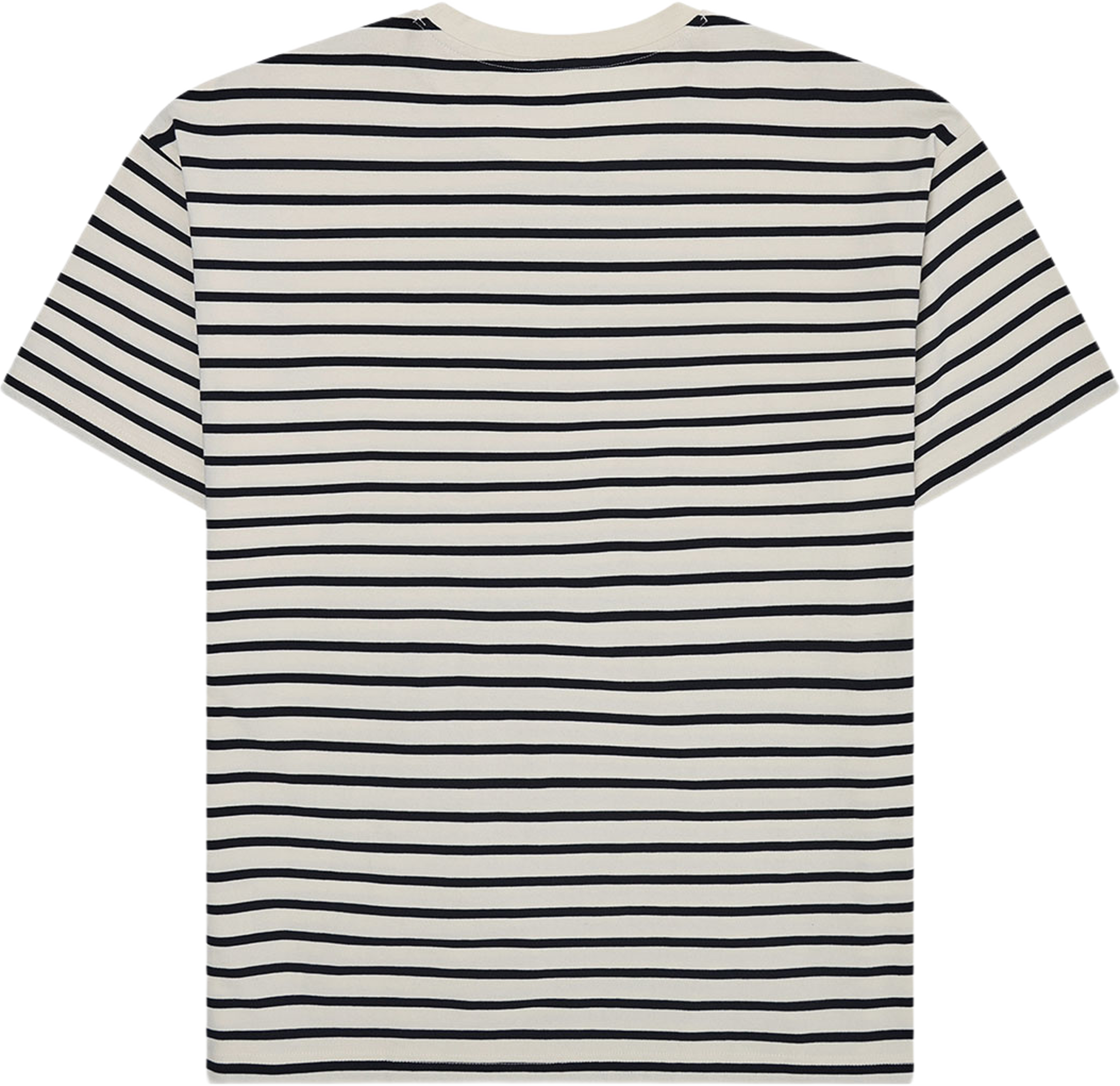 Loose striped t-shirt, från Knowledge Cotton Apparel, i färgen 8036 Navy. Klicka för att öppna bilden i stort format
