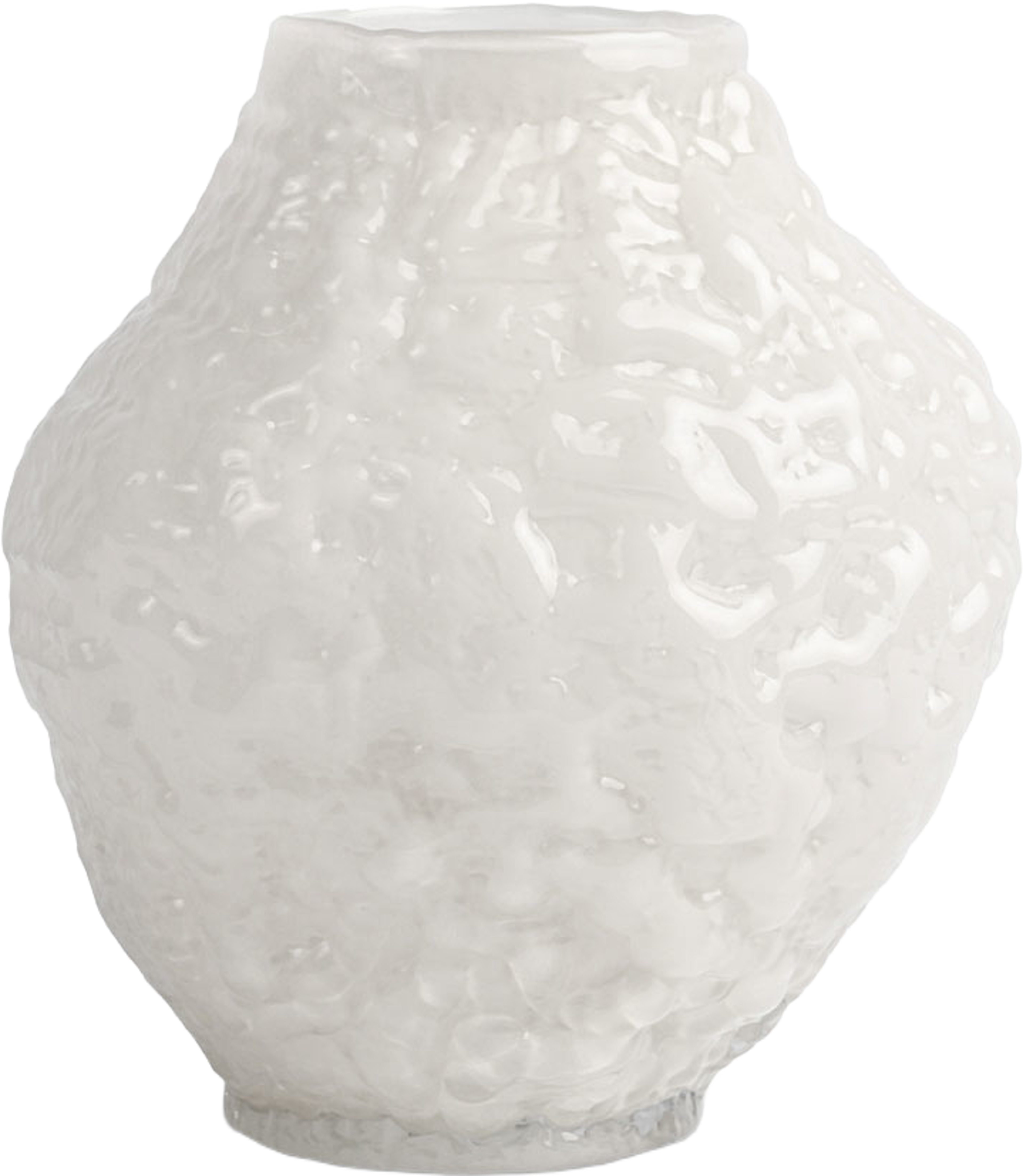 Vas Corallo M, från Byon, i färgen Benvit. Klicka för att öppna bilden i stort format