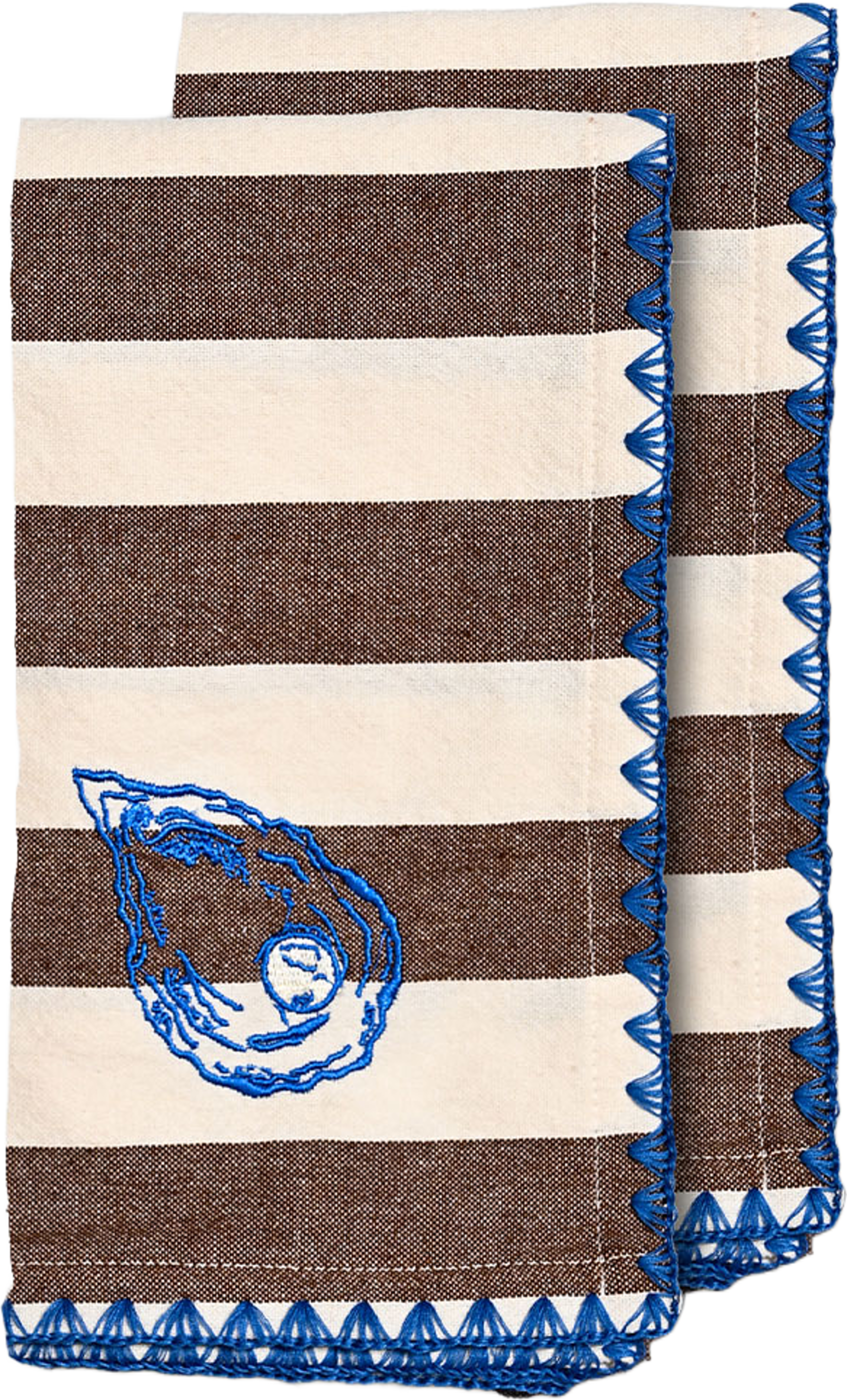 Kökshandduk Bubba oyster, 2-pack, från Byon, i färgen Brun. Klicka för att öppna bilden i stort format