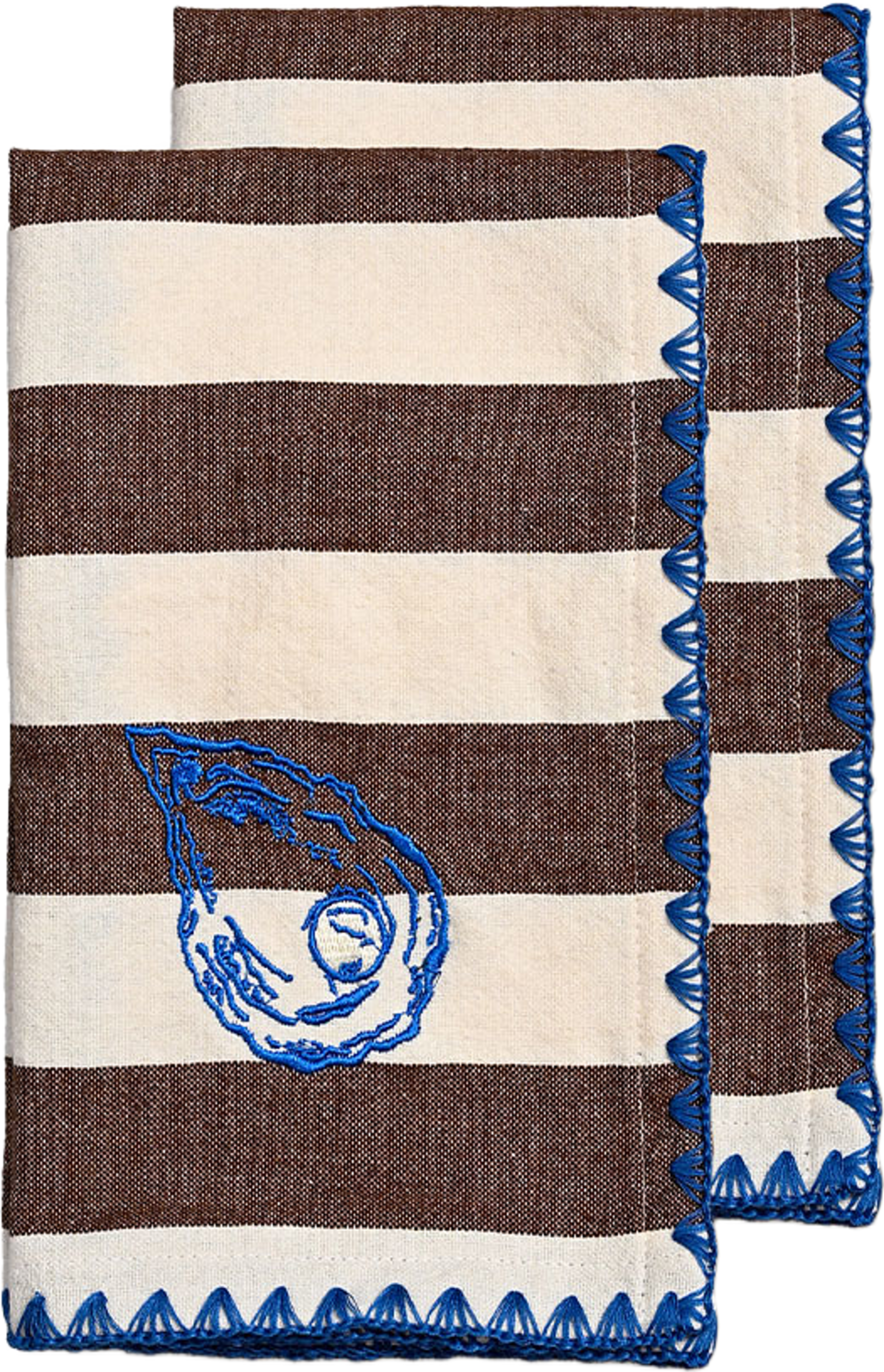 Servett Bubba oyster, 2-pack, från Byon, i färgen Brun. Klicka för att öppna bilden i stort format