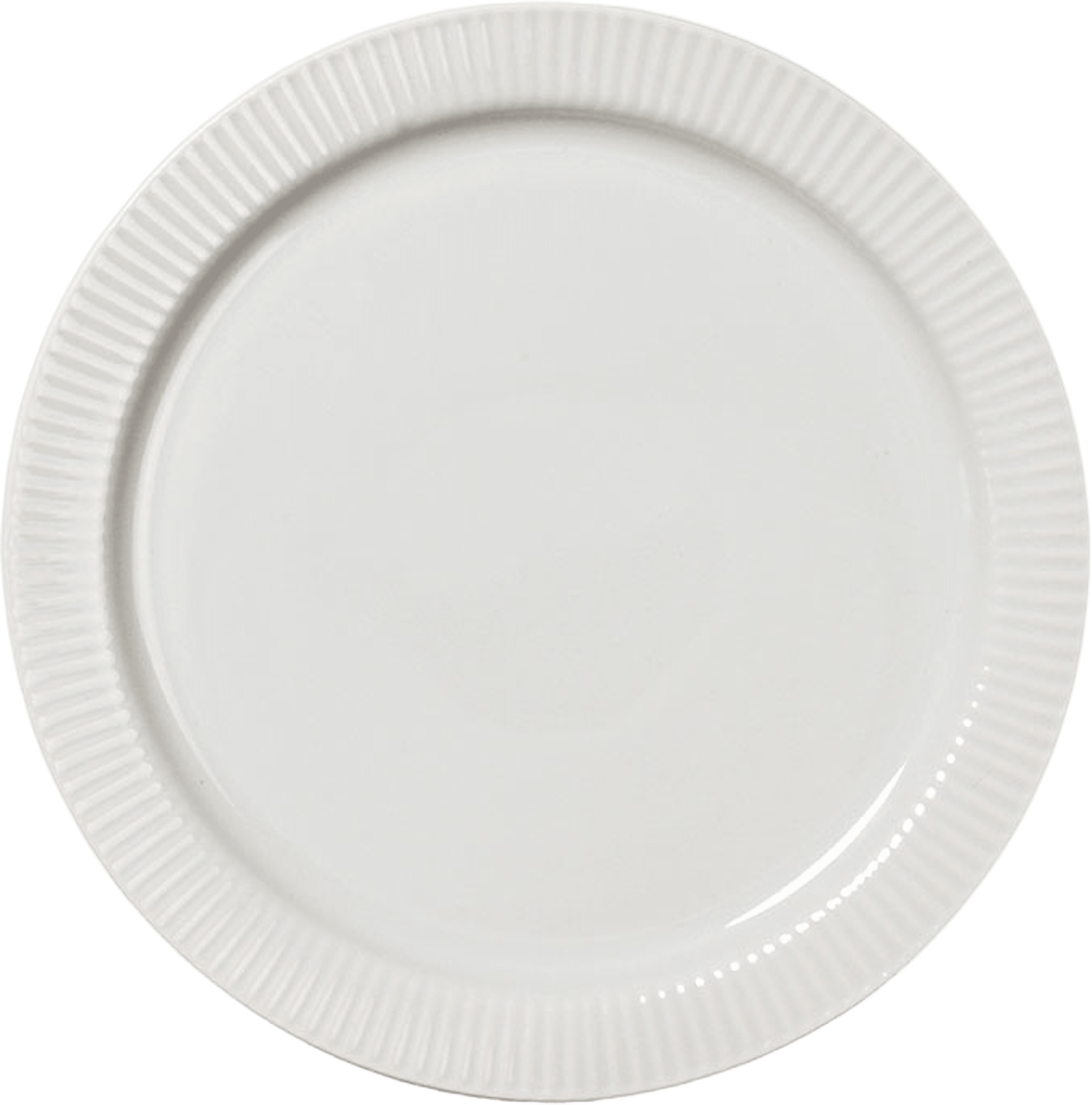 Inka assiett, från Sagaform, i färgen Vit. Klicka för att öppna bilden i stort format