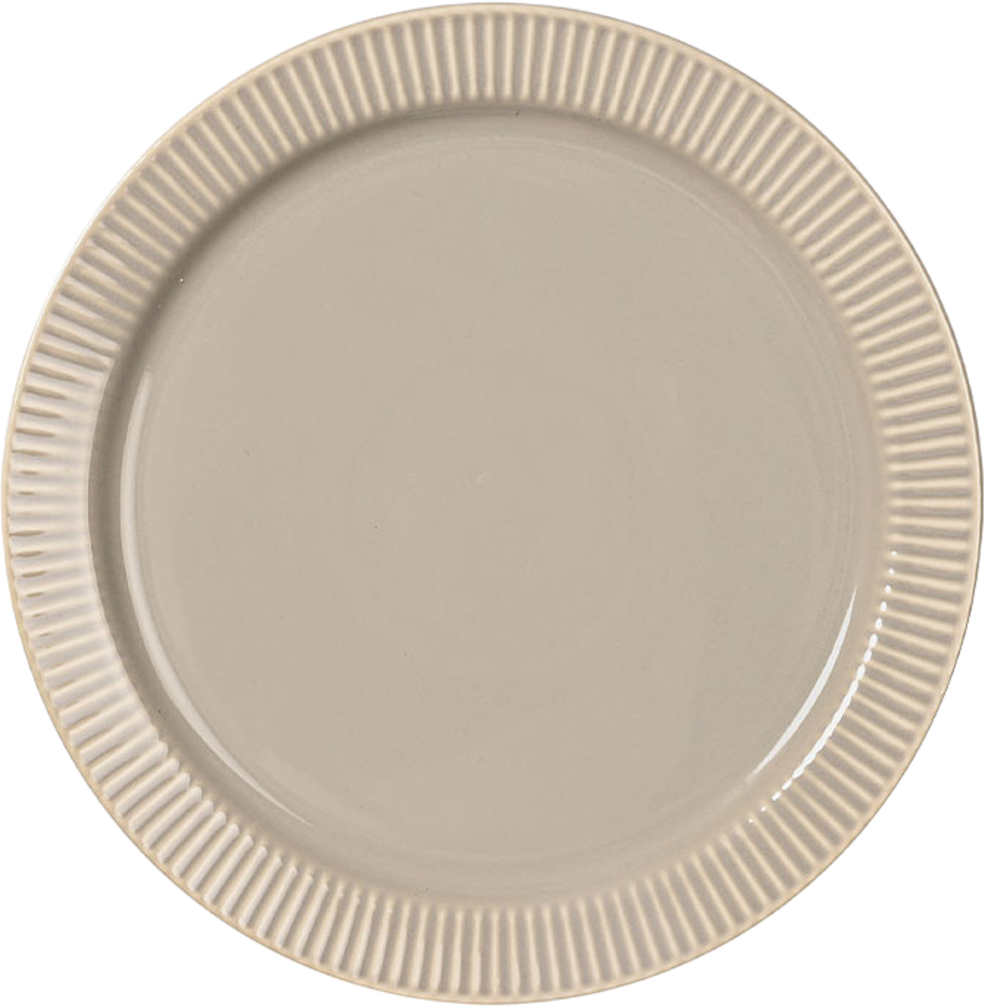 Inka assiett, från Sagaform, i färgen Beige Pantone Warm Gray 3c. Klicka för att öppna bilden i stort format