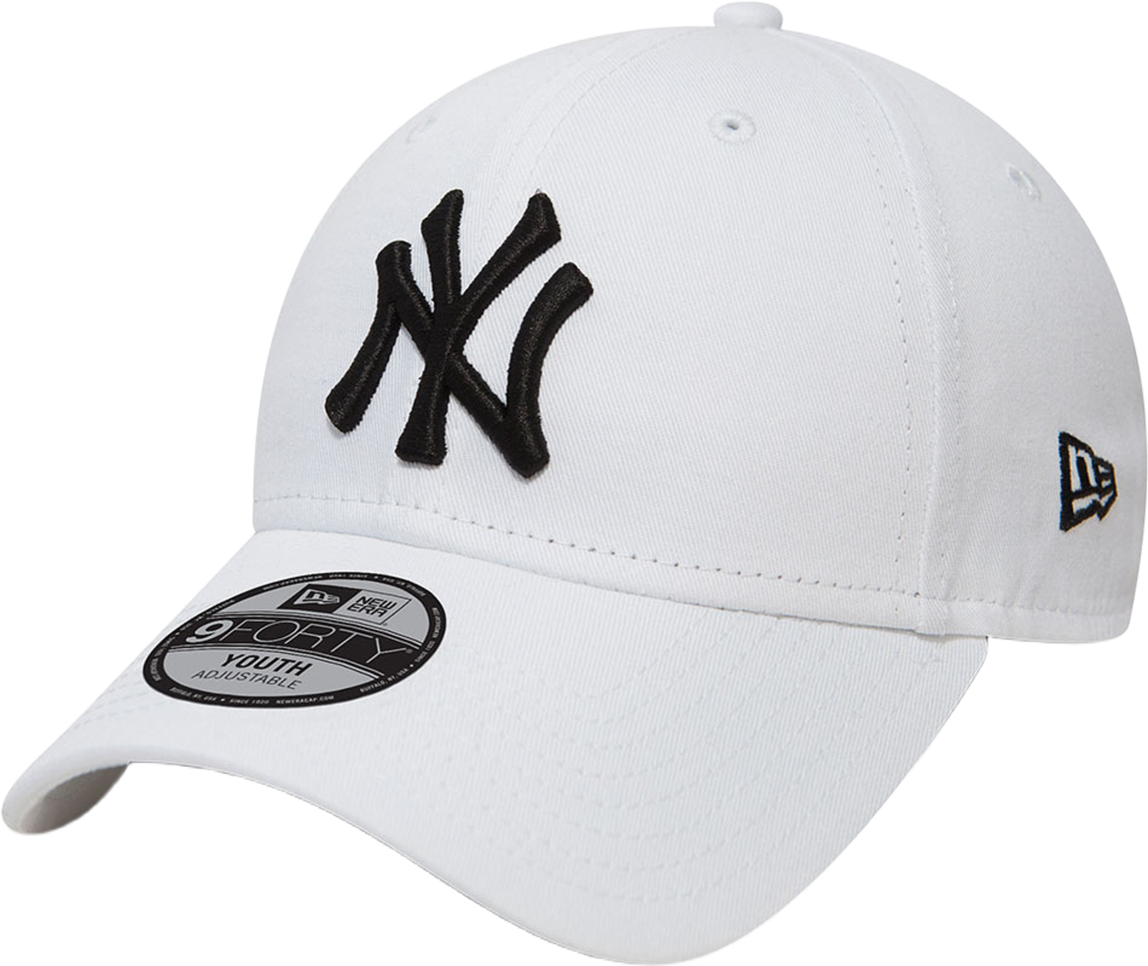 Kids League Essential 940 Ney, från New Era, i färgen Whiblk. Klicka för att öppna bilden i stort format