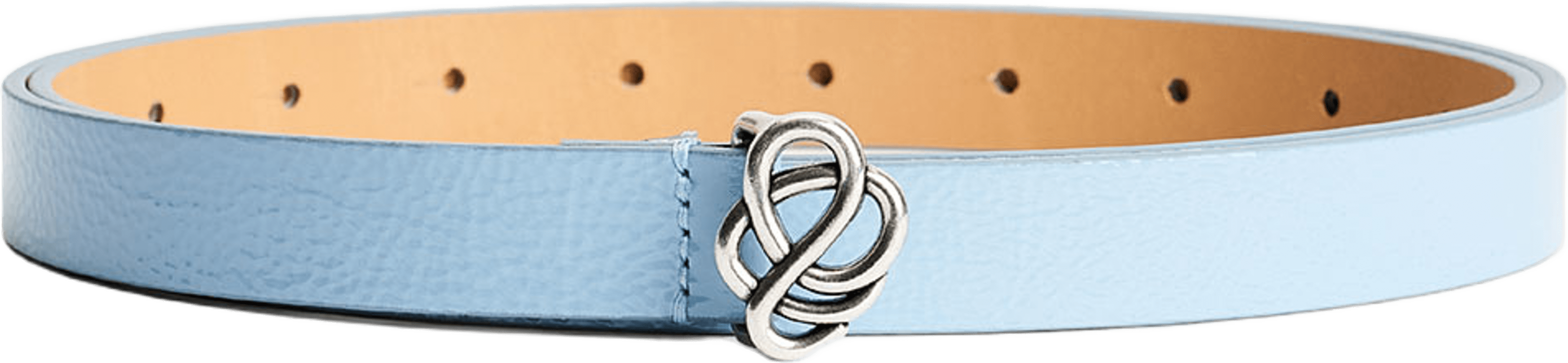 Ouma Läderskärp, från By Malene Birger, i färgen Dream Blue. Klicka för att öppna bilden i stort format