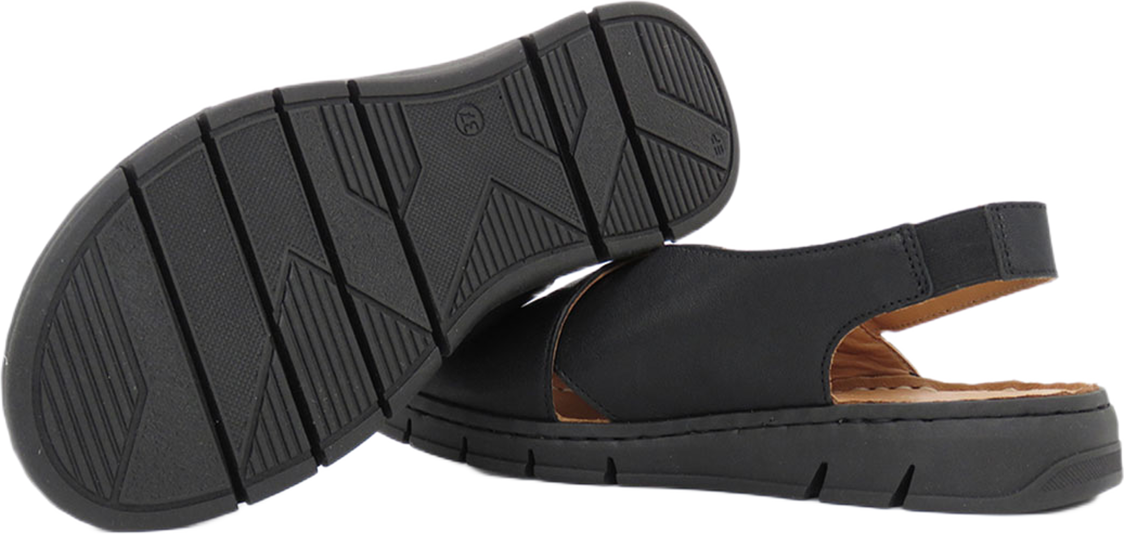 Julia Sandal, från Ten points, i färgen Black. Klicka för att öppna bilden i stort format