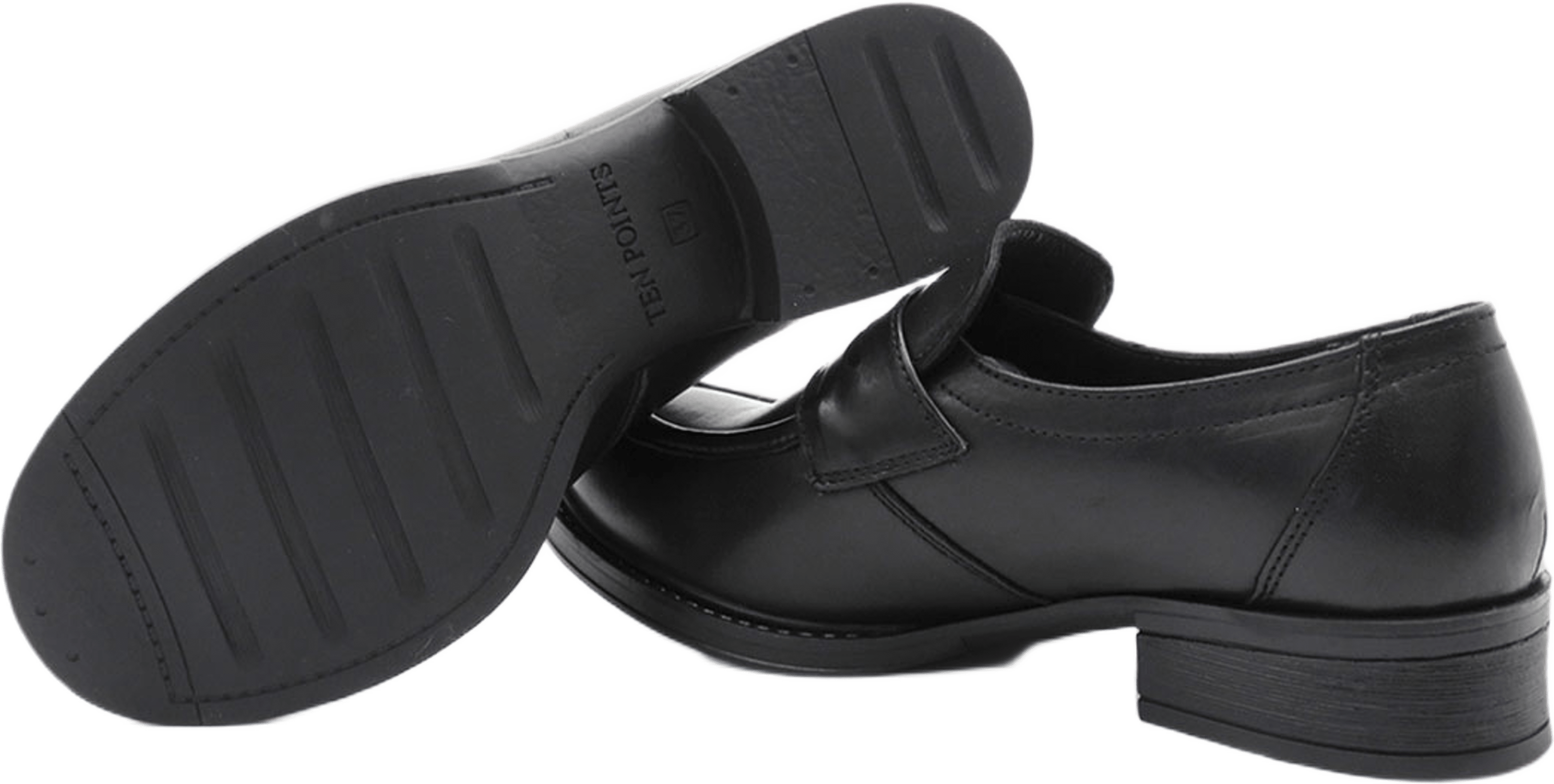 Pandora Loafer, från Ten points, i färgen Black. Klicka för att öppna bilden i stort format