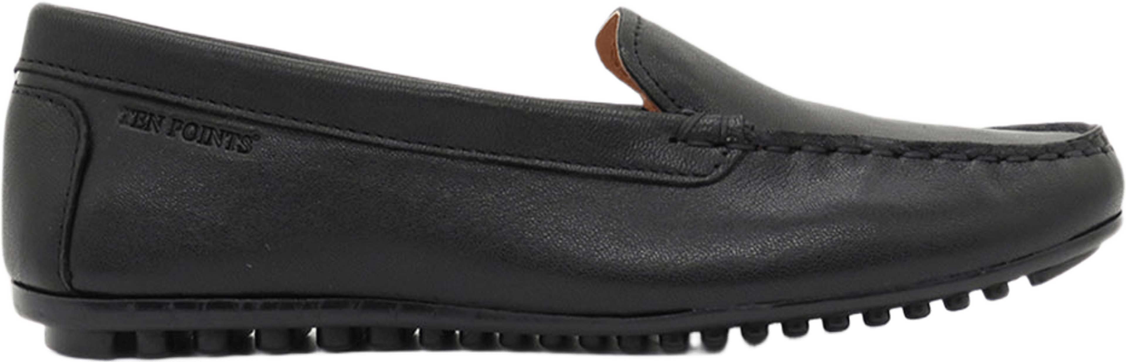 Indy Moccasin, från Ten points, i färgen Black. Klicka för att öppna bilden i stort format