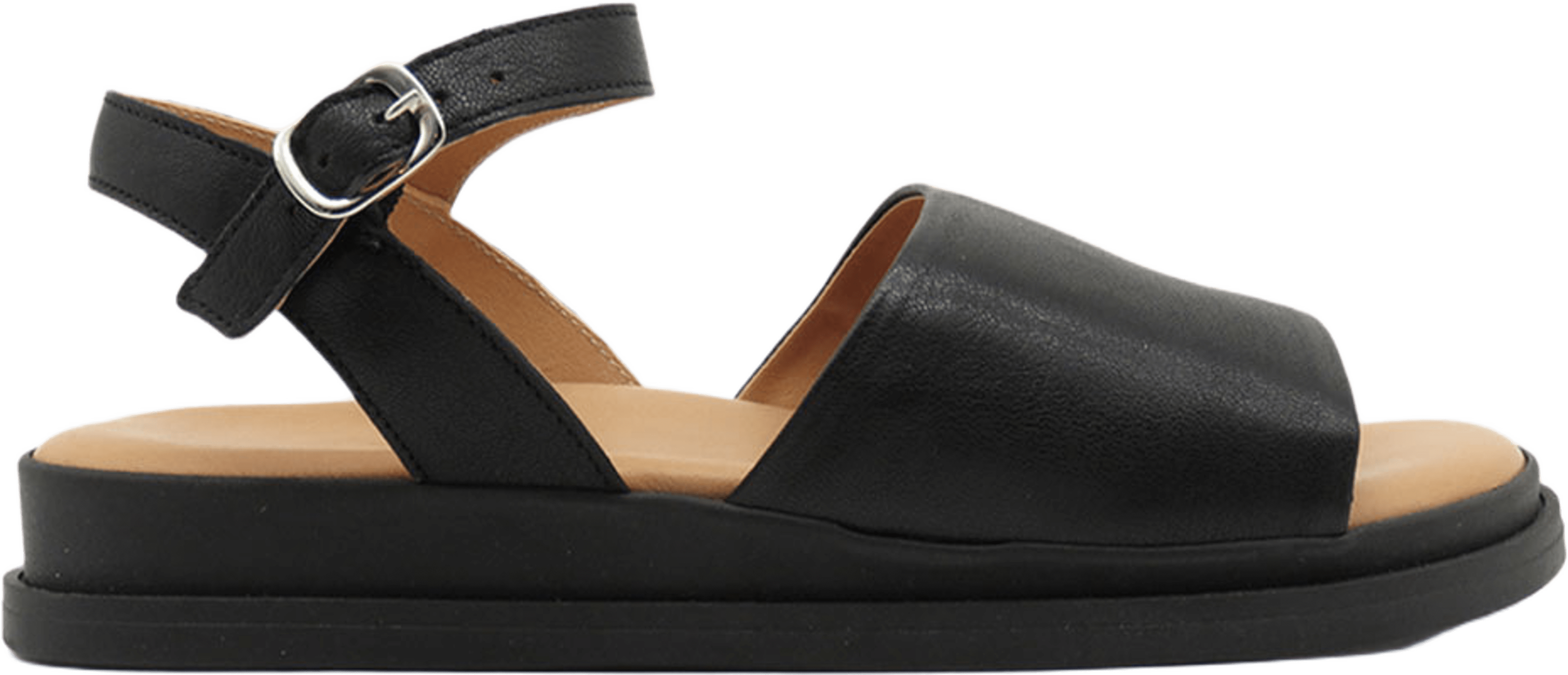 Alma Sandal, från Ten points, i färgen Black. Klicka för att öppna bilden i stort format