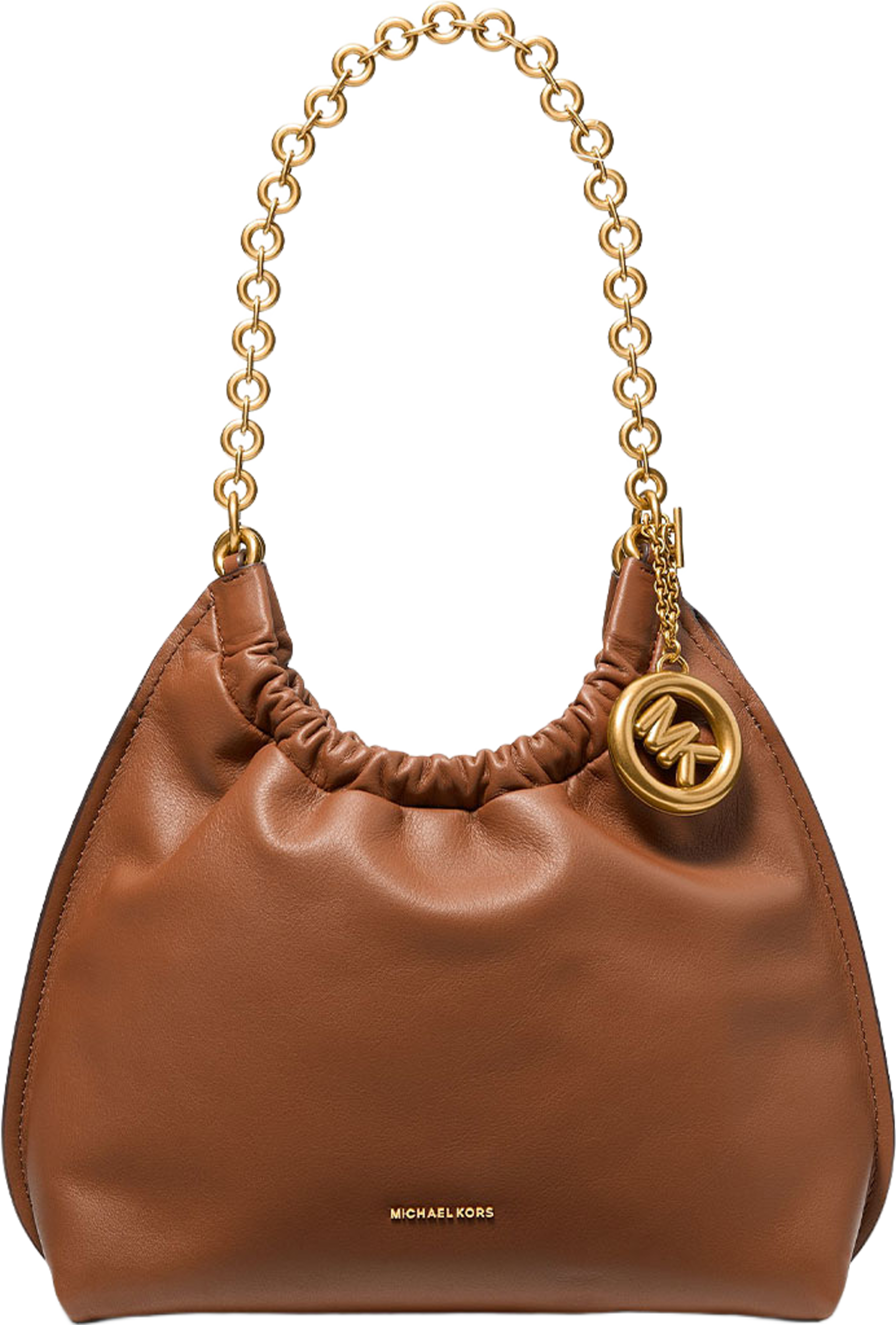 INDIE Medium Shoulder Bag, från Michael Kors, i färgen Luggage. Klicka för att öppna bilden i stort format