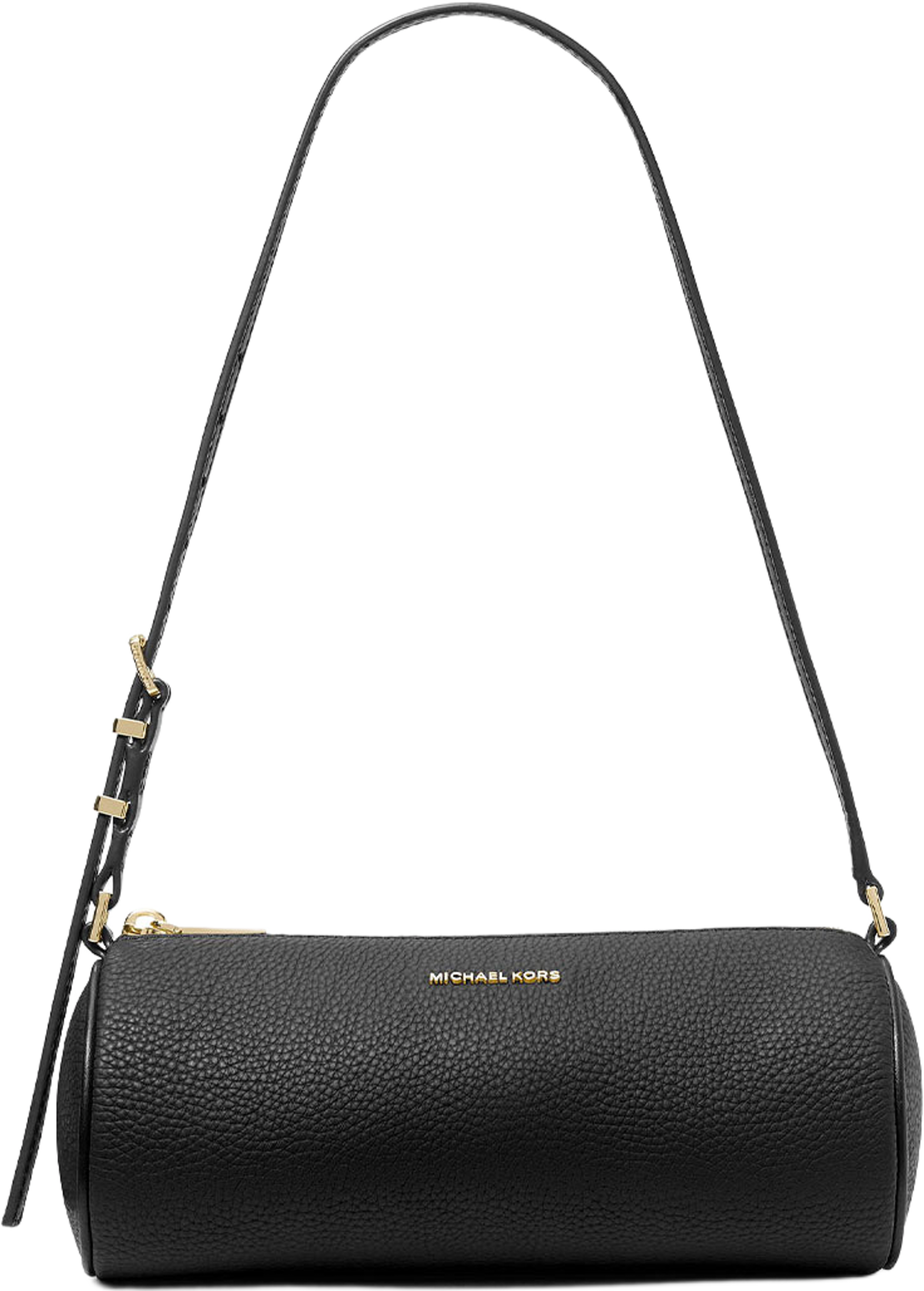 IZZY Small Barrel Pouchette, från Michael Kors, i färgen Black. Klicka för att öppna bilden i stort format