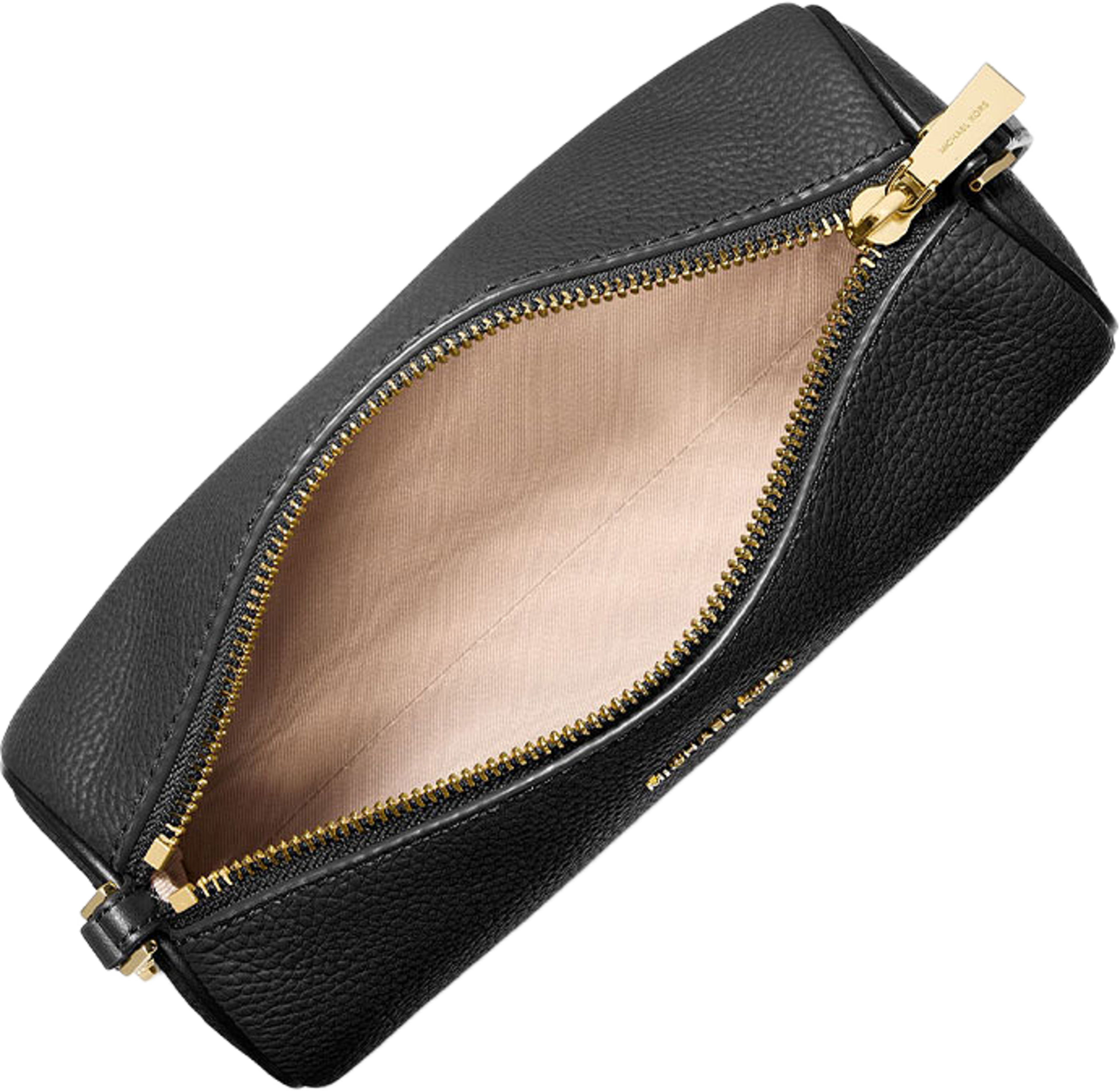 IZZY Small Barrel Pouchette, från Michael Kors, i färgen Black. Klicka för att öppna bilden i stort format