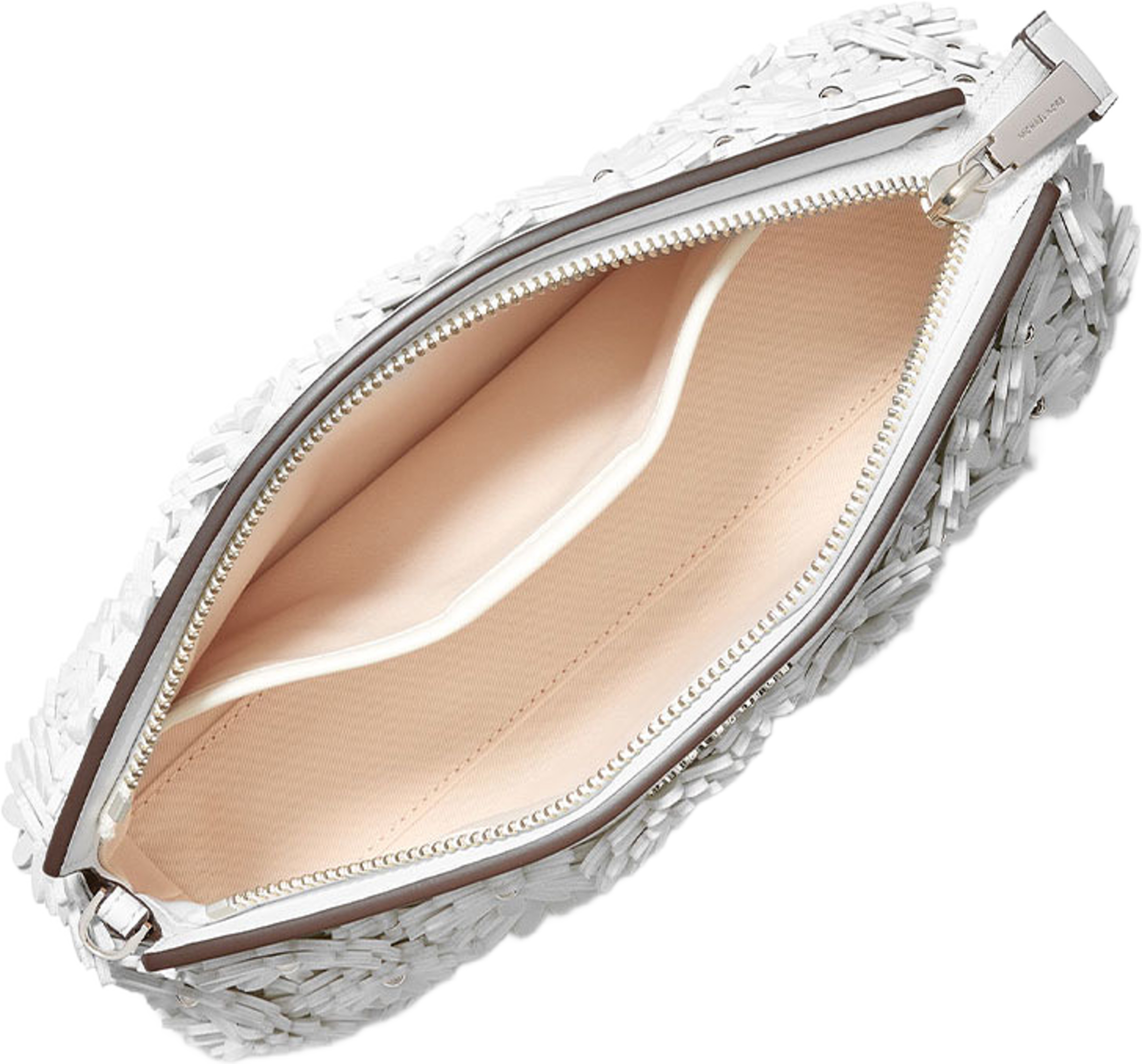 ATHENA Small Convertible Crossbody, från Michael Kors, i färgen Optic White. Klicka för att öppna bilden i stort format