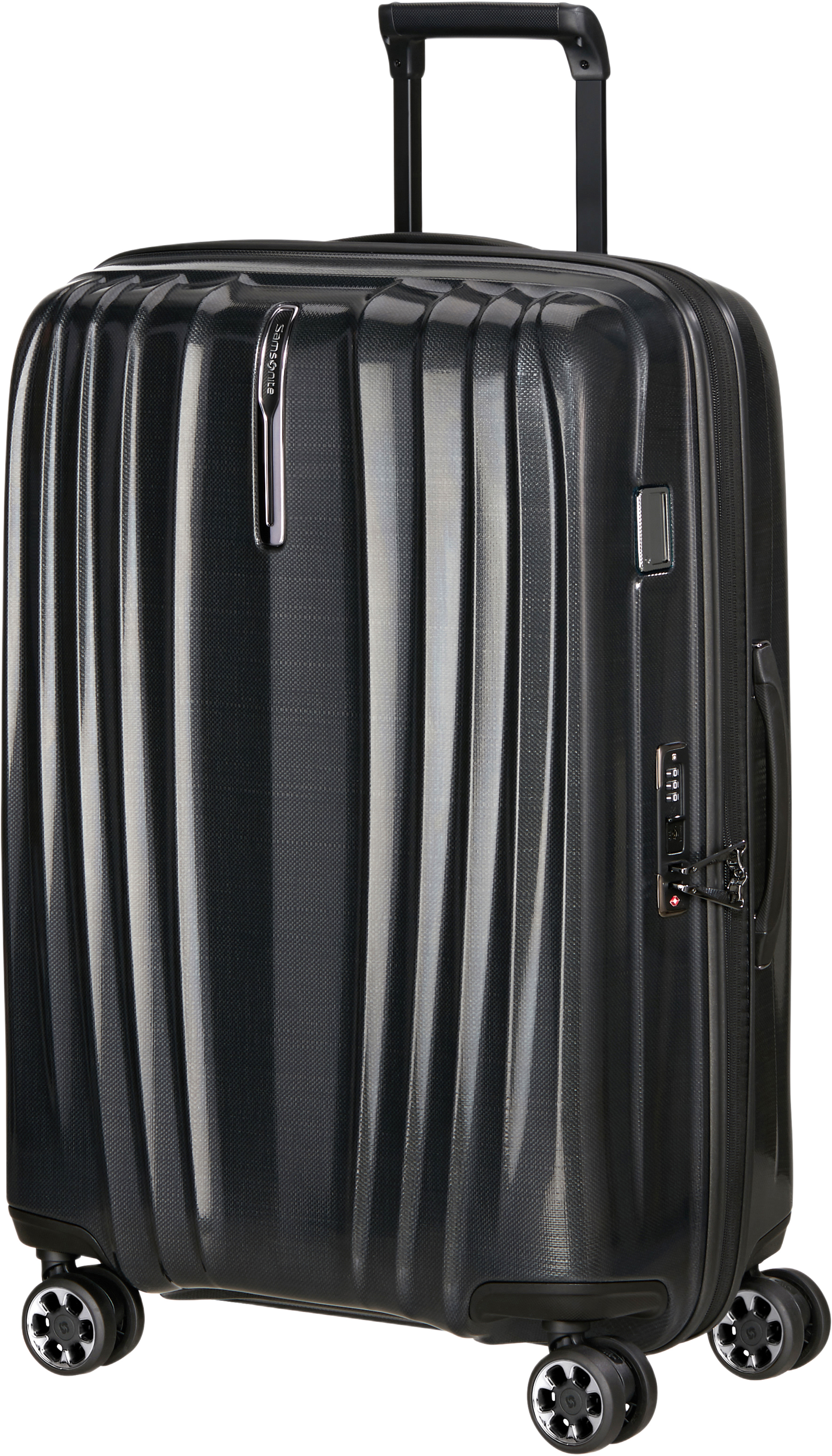 Nexis Expanderbar resväska 70 cm, från Samsonite, i färgen Onyx Black. Klicka för att öppna bilden i stort format