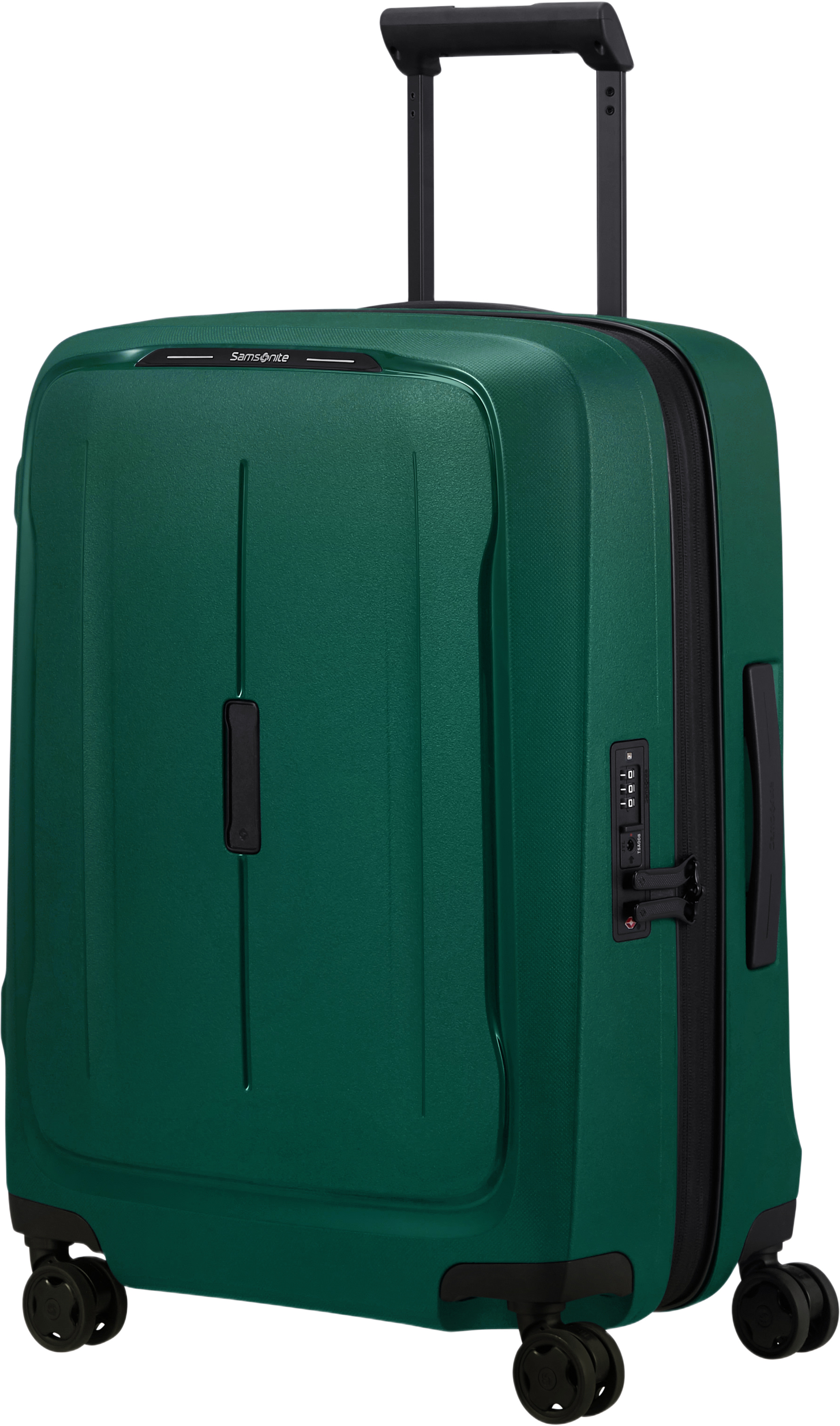 Essens expandebar kabinväska, från Samsonite, i färgen Alpine Green. Klicka för att öppna bilden i stort format