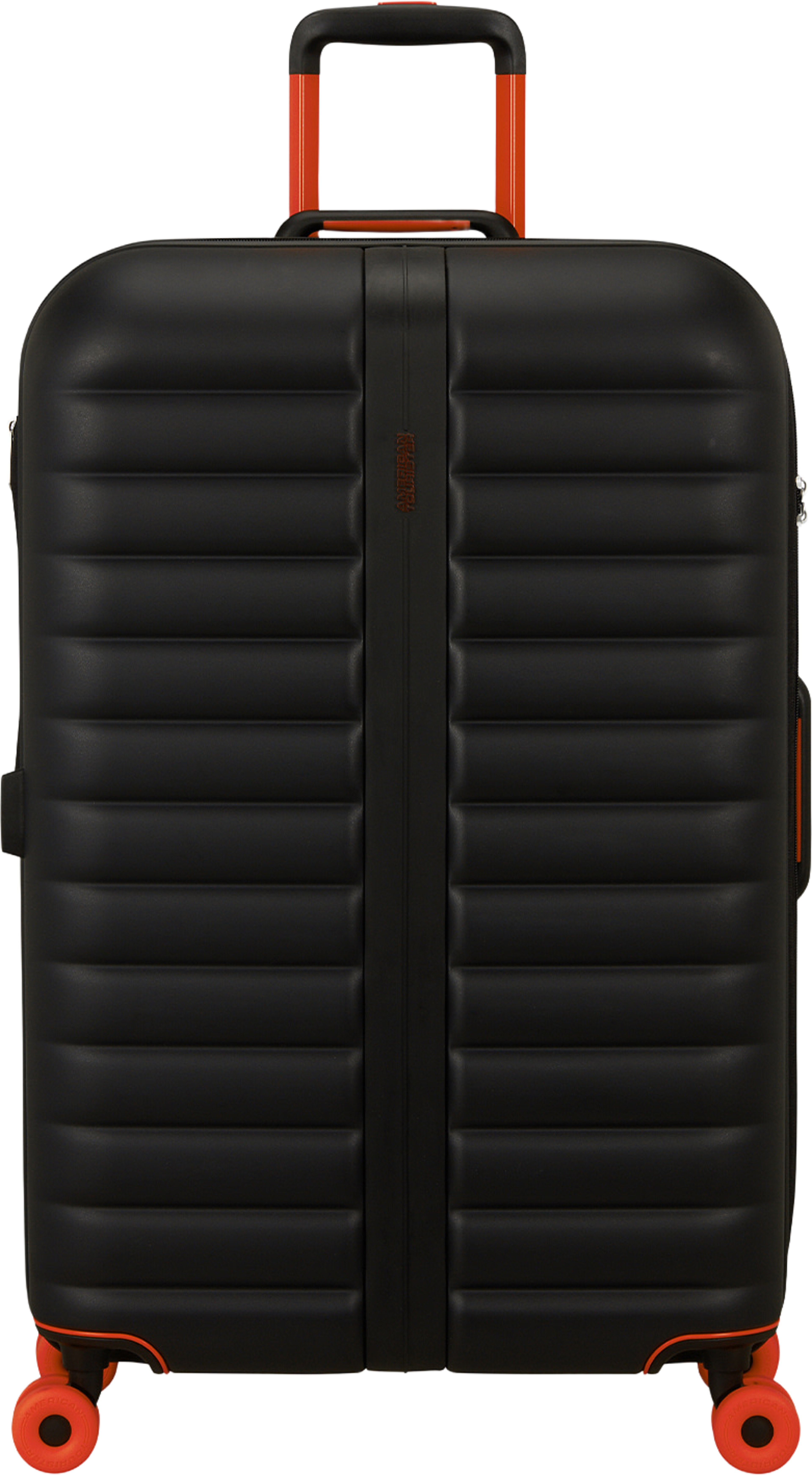 Neovibe expanderbar resväska, från American Tourister, i färgen True Black. Klicka för att öppna bilden i stort format