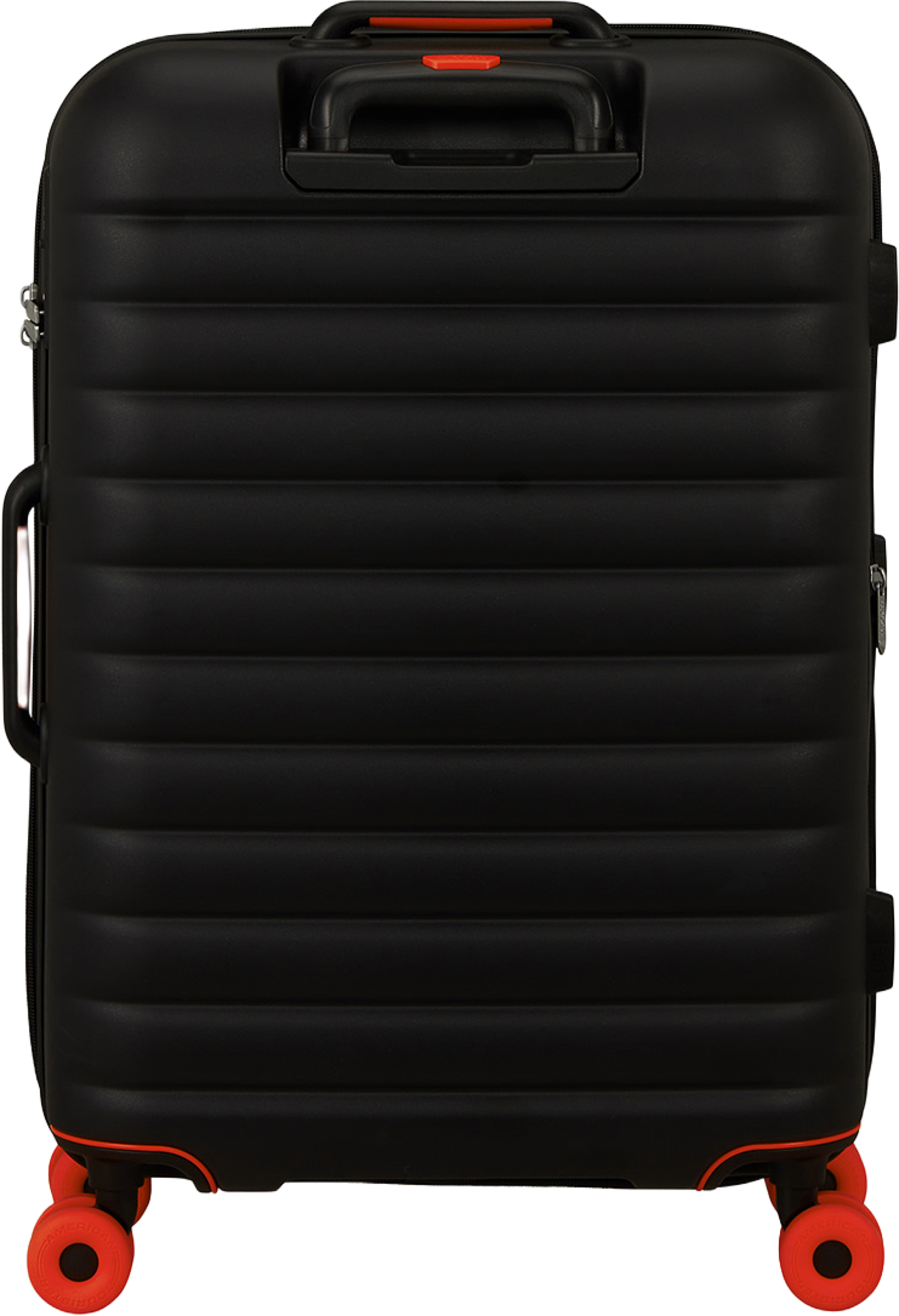 Neovibe expanderbar resväska, från American Tourister, i färgen True Black. Klicka för att öppna bilden i stort format