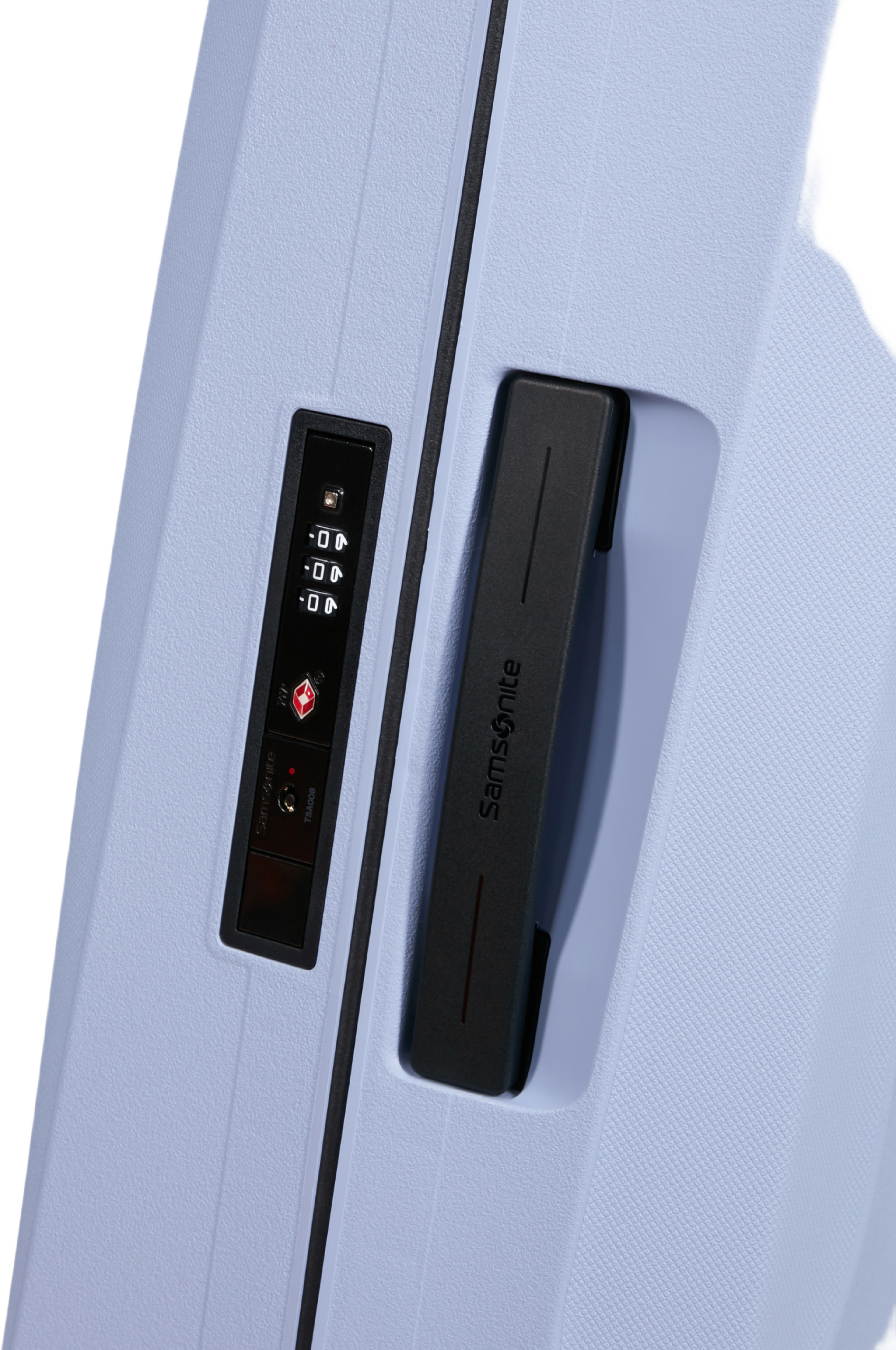 Essens Kabinväska med 4 hjul 55 cm, från Samsonite, i färgen Lavender. Klicka för att öppna bilden i stort format