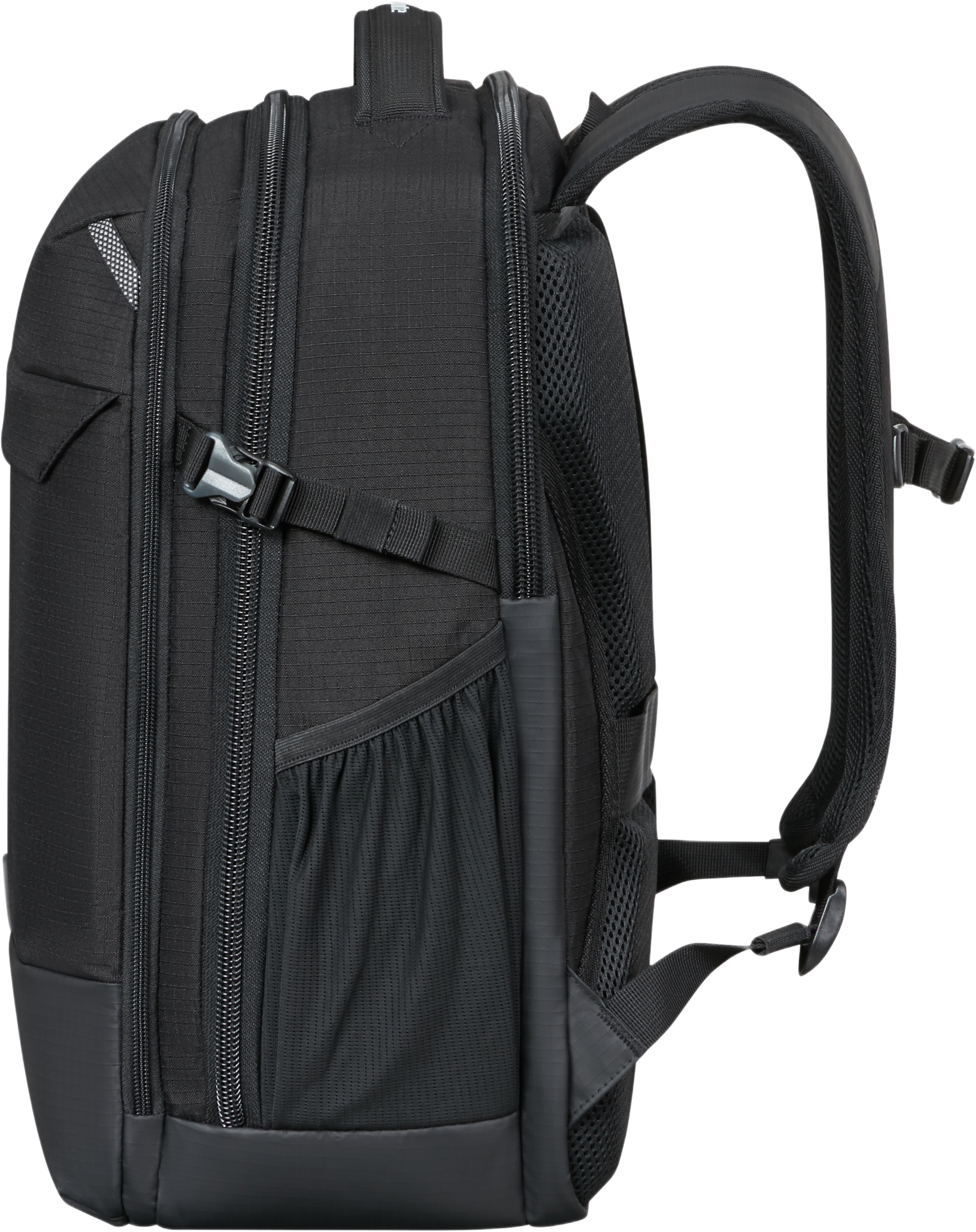 Ryggsäck, från Samsonite, i färgen Deep Black. Klicka för att öppna bilden i stort format