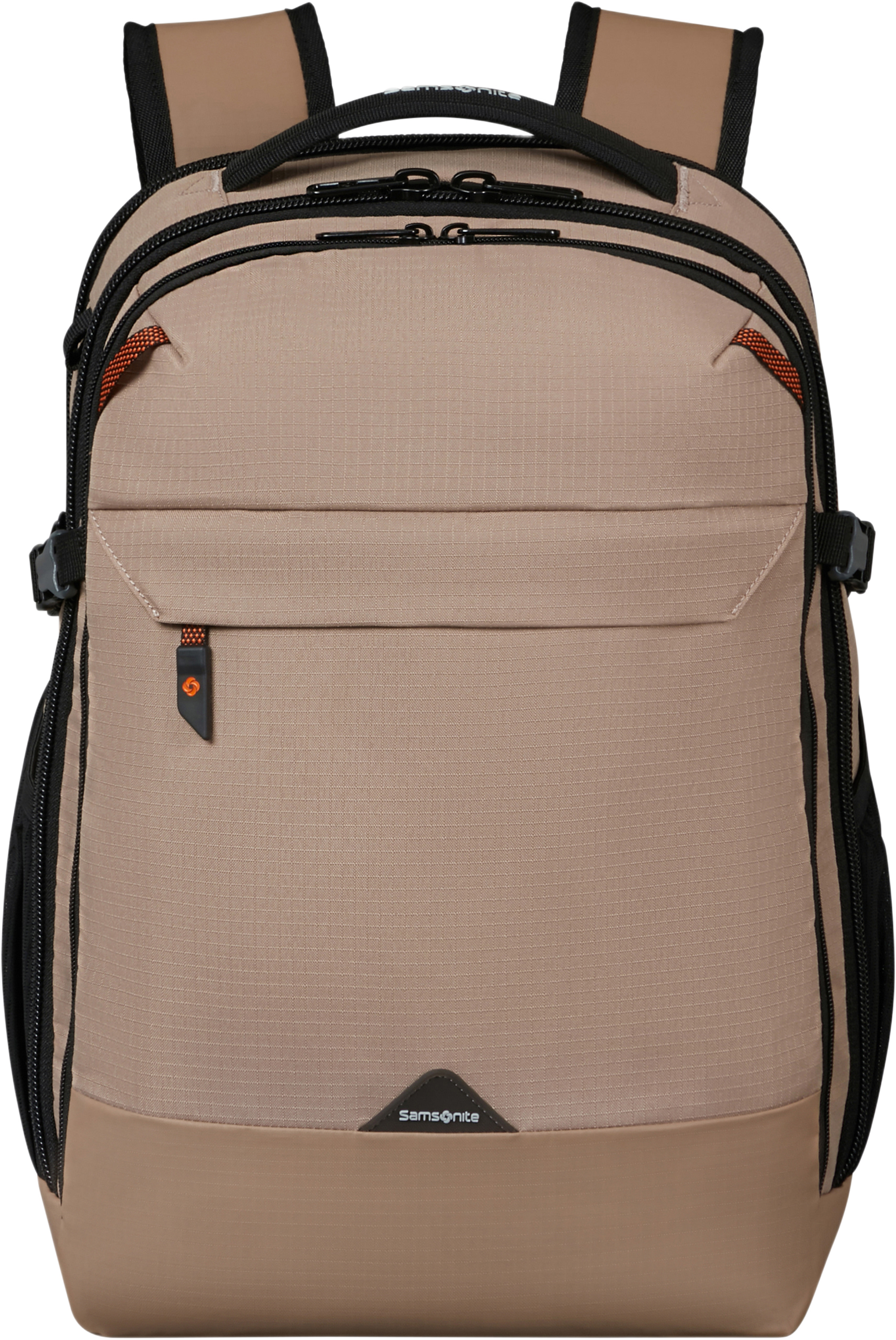 Ryggsäck, från Samsonite, i färgen Dune. Klicka för att öppna bilden i stort format