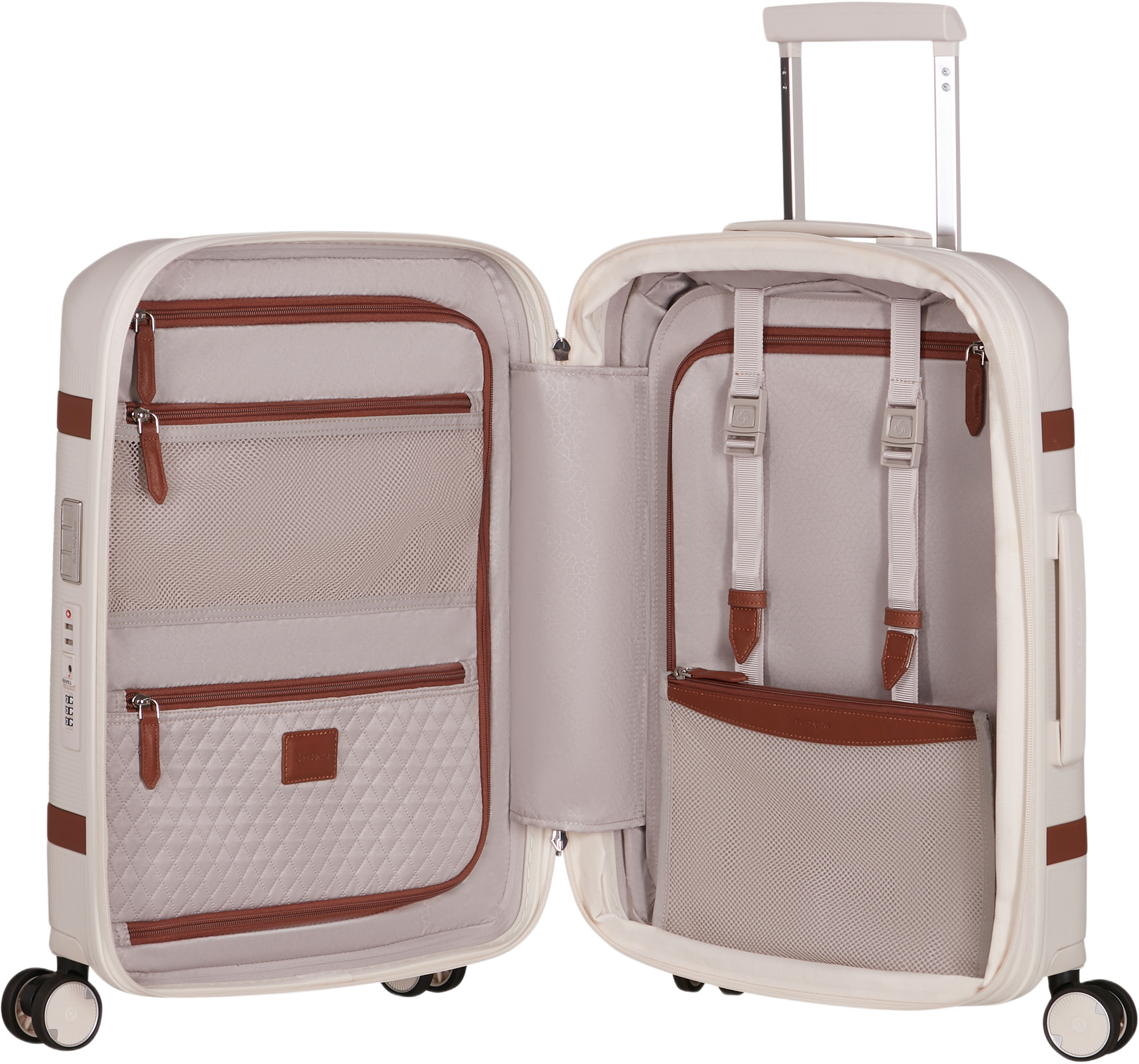 Image Kabinväska 55 cm, från Samsonite, i färgen Ivory. Klicka för att öppna bilden i stort format