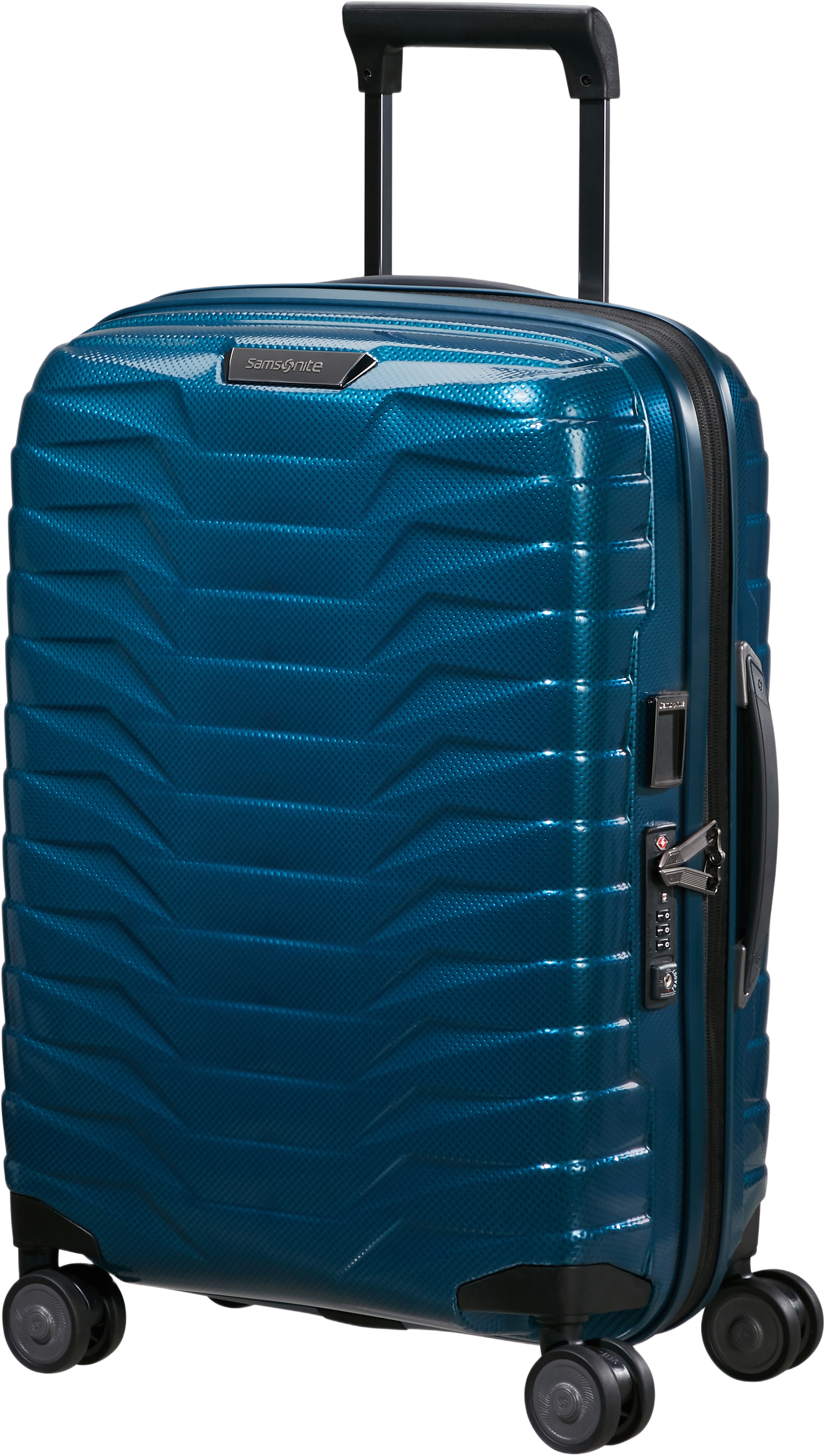 Proxis Expanderbar kabinväska, från Samsonite, i färgen Petrol Blue. Klicka för att öppna bilden i stort format