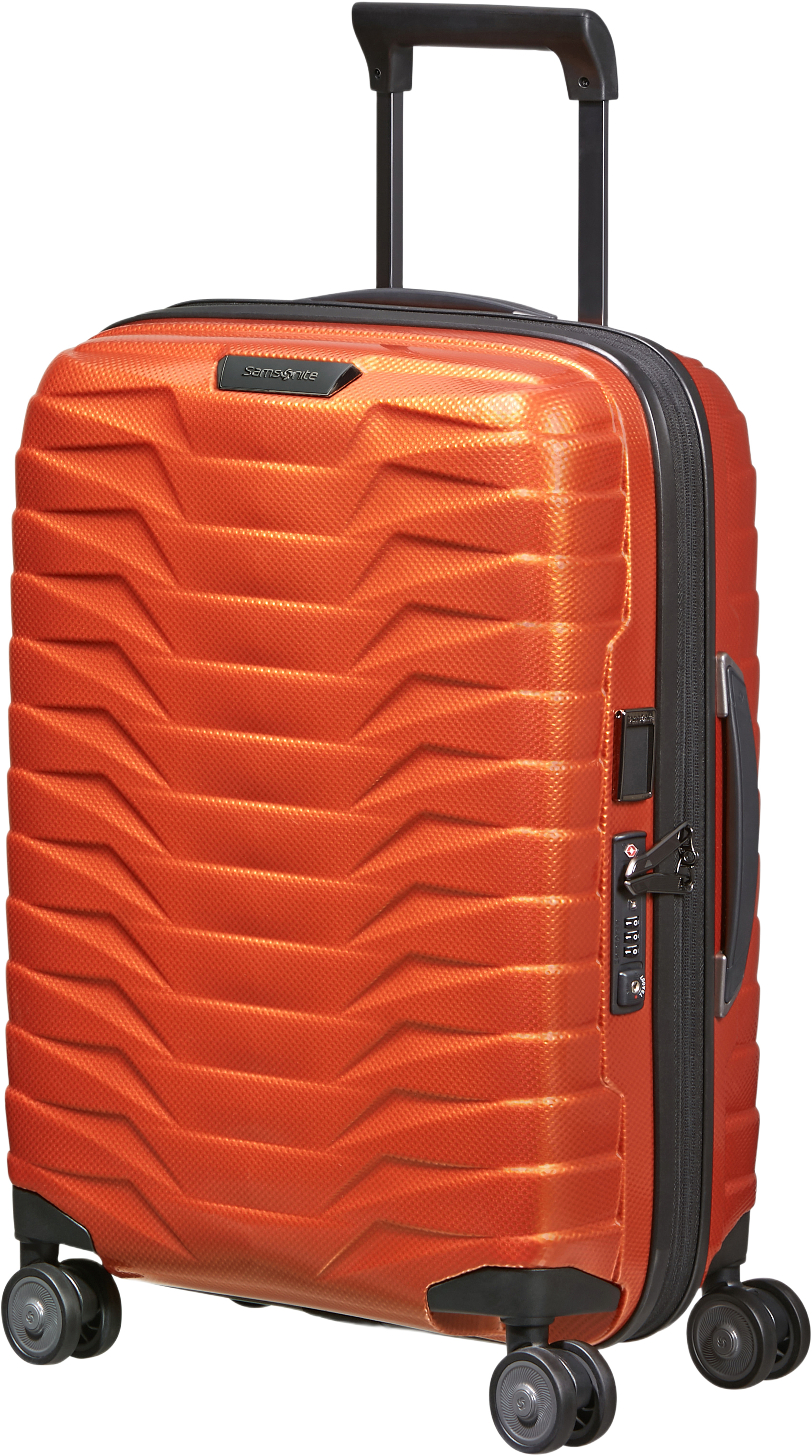 Proxis Expanderbar kabinväska, från Samsonite, i färgen Flame. Klicka för att öppna bilden i stort format