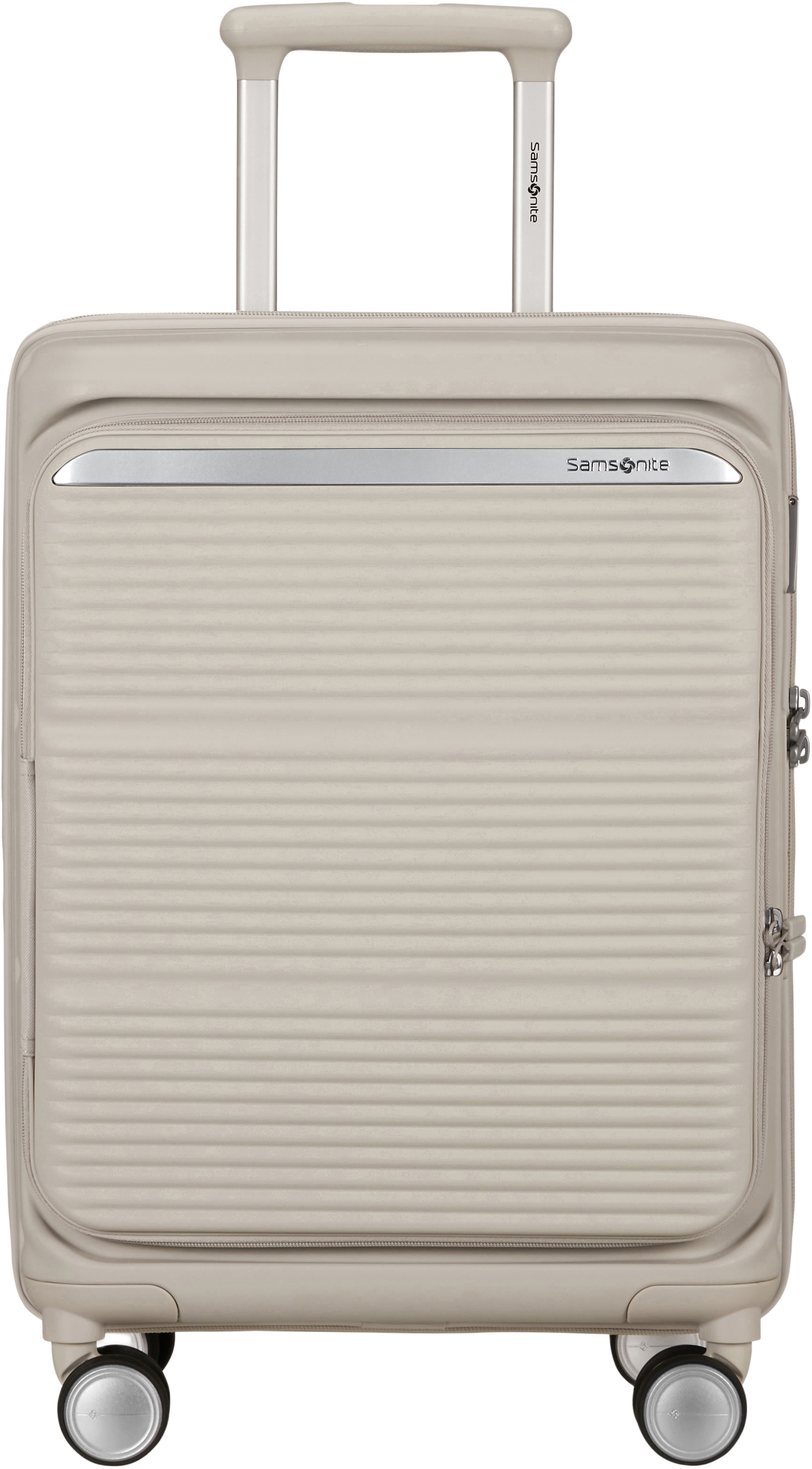 Paralux Kabinväska, från Samsonite, i färgen Stone Grey. Klicka för att öppna bilden i stort format