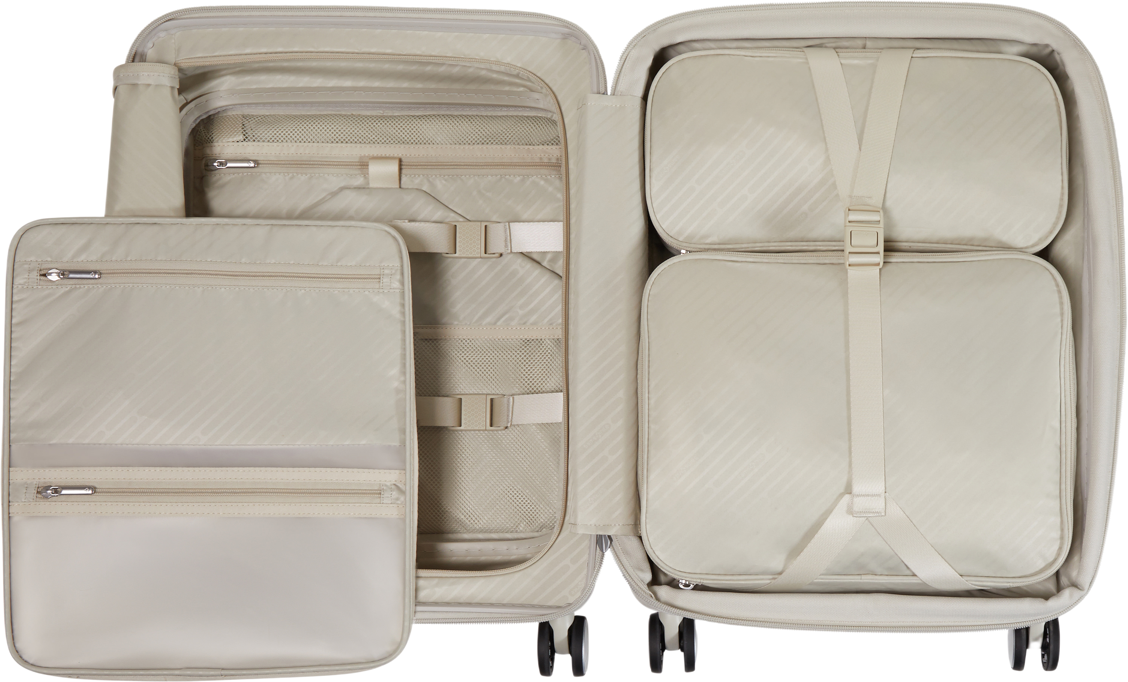 Paralux Kabinväska, från Samsonite, i färgen Stone Grey. Klicka för att öppna bilden i stort format