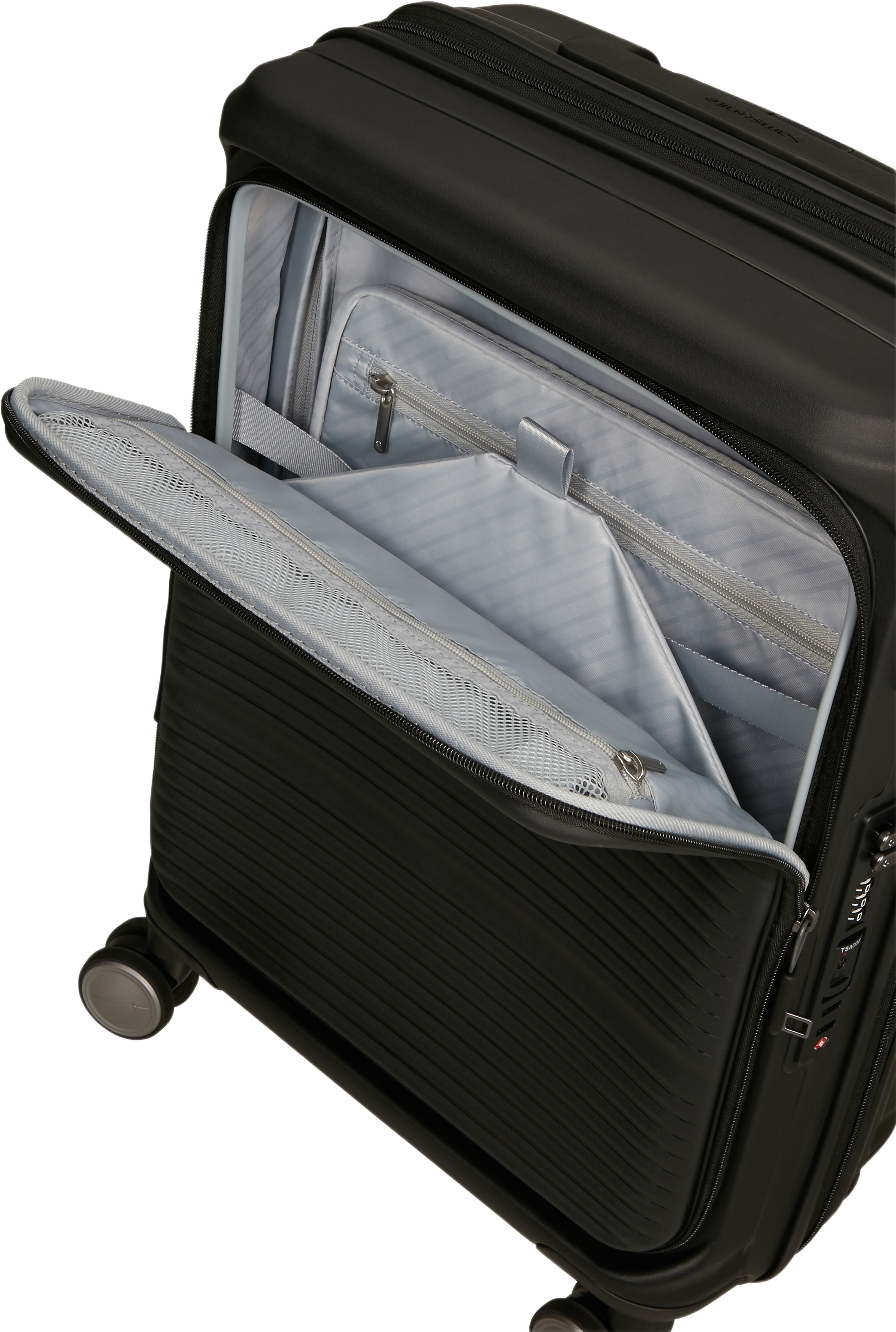 Paralux Kabinväska, från Samsonite, i färgen Black. Klicka för att öppna bilden i stort format