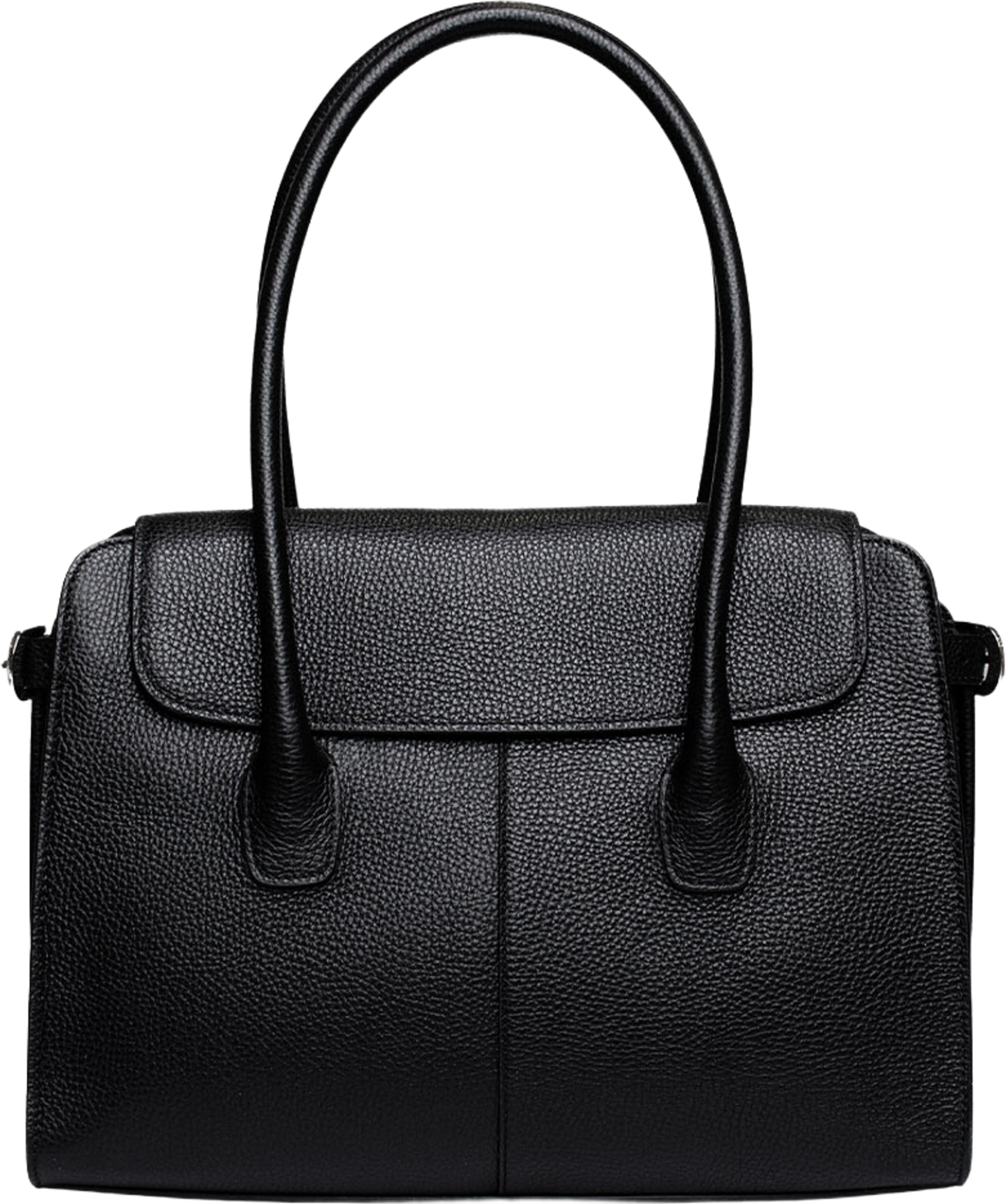 Handväska i läder Loretto, från LaTalia, i färgen Svart. Klicka för att öppna bilden i stort format