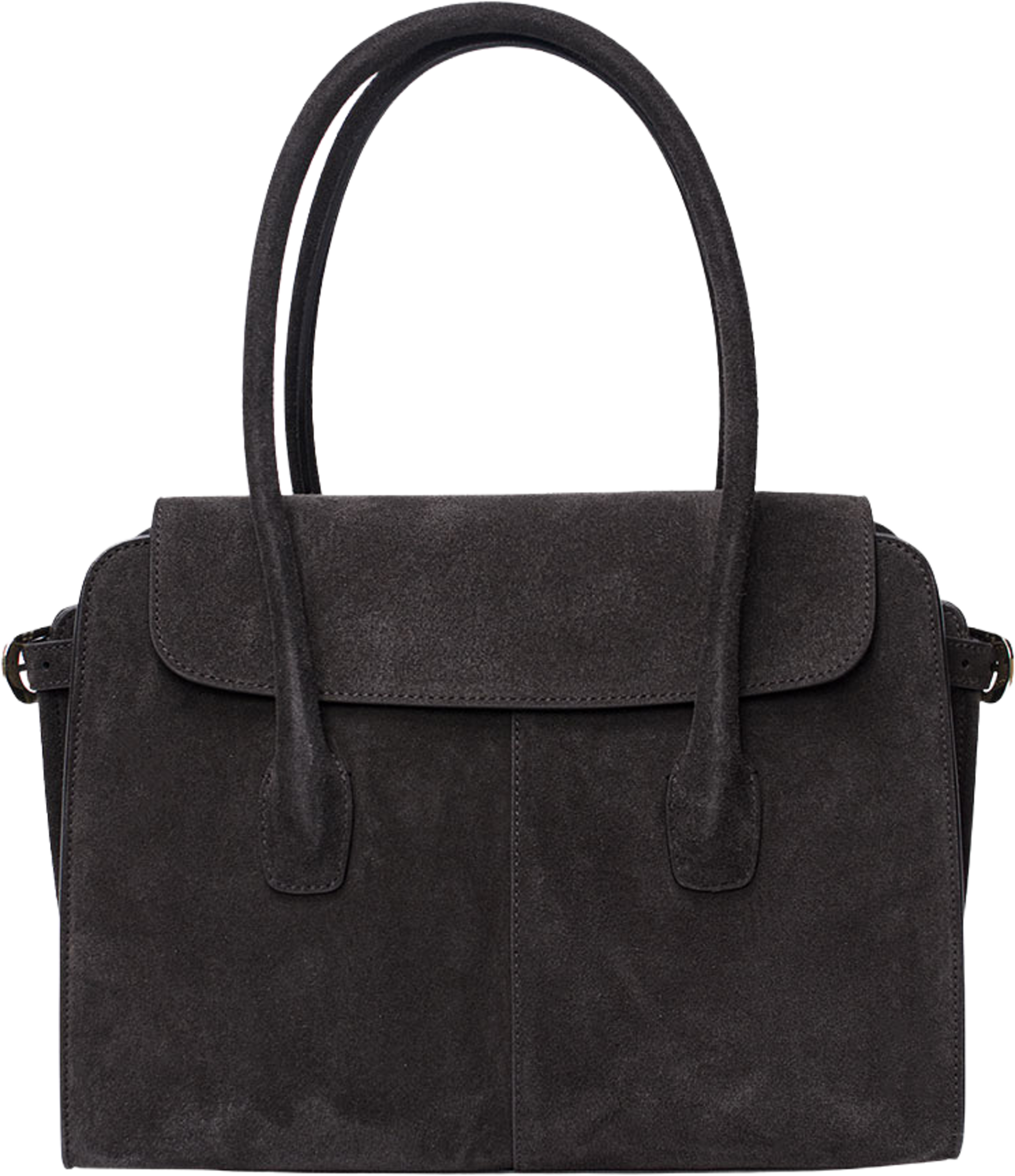 Handväska i läder Loretto, från LaTalia, i färgen Mörkbrun. Klicka för att öppna bilden i stort format