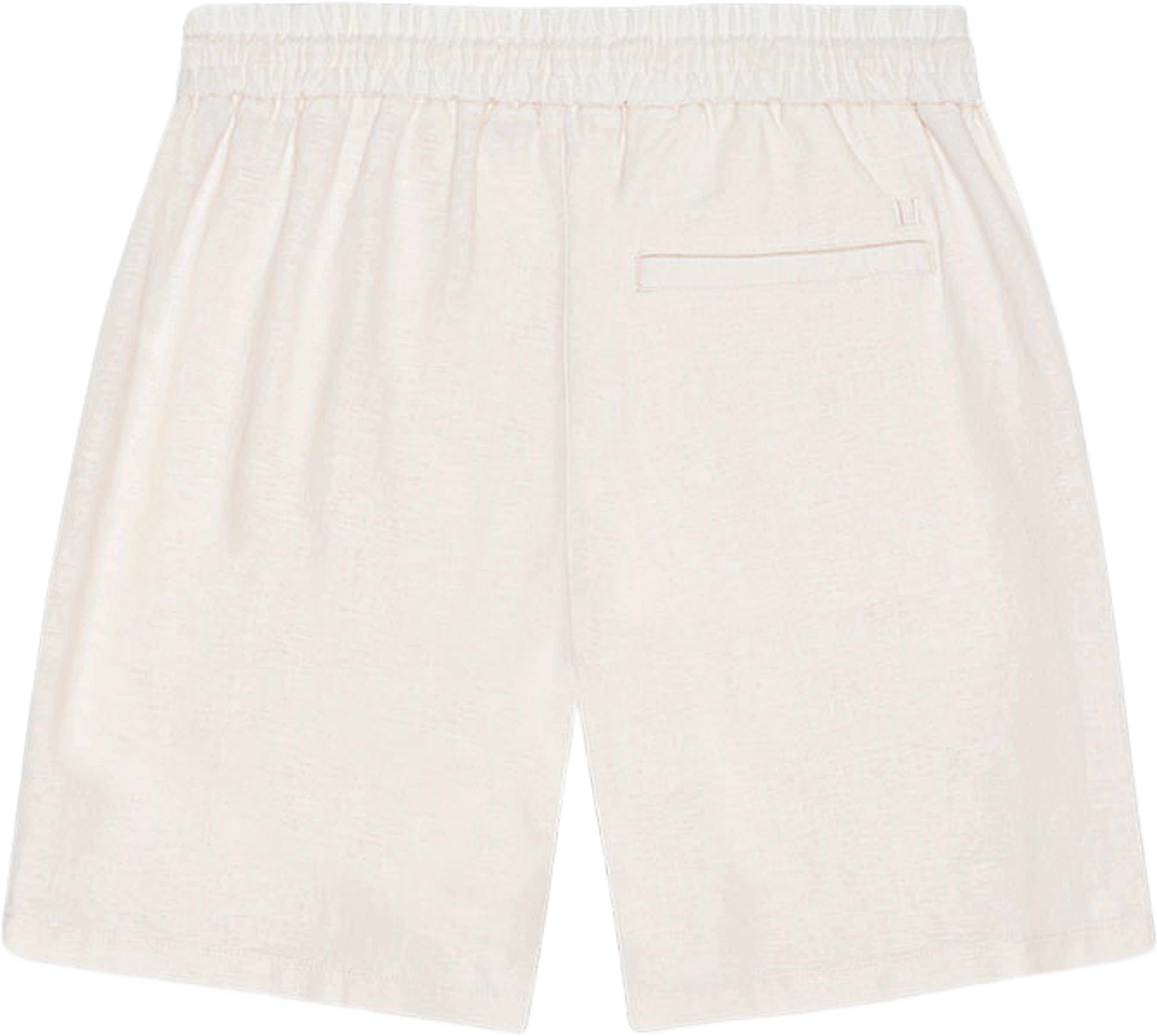 Otto Linen Shorts, från LES DEUX, i färgen Eggnog White. Klicka för att öppna bilden i stort format