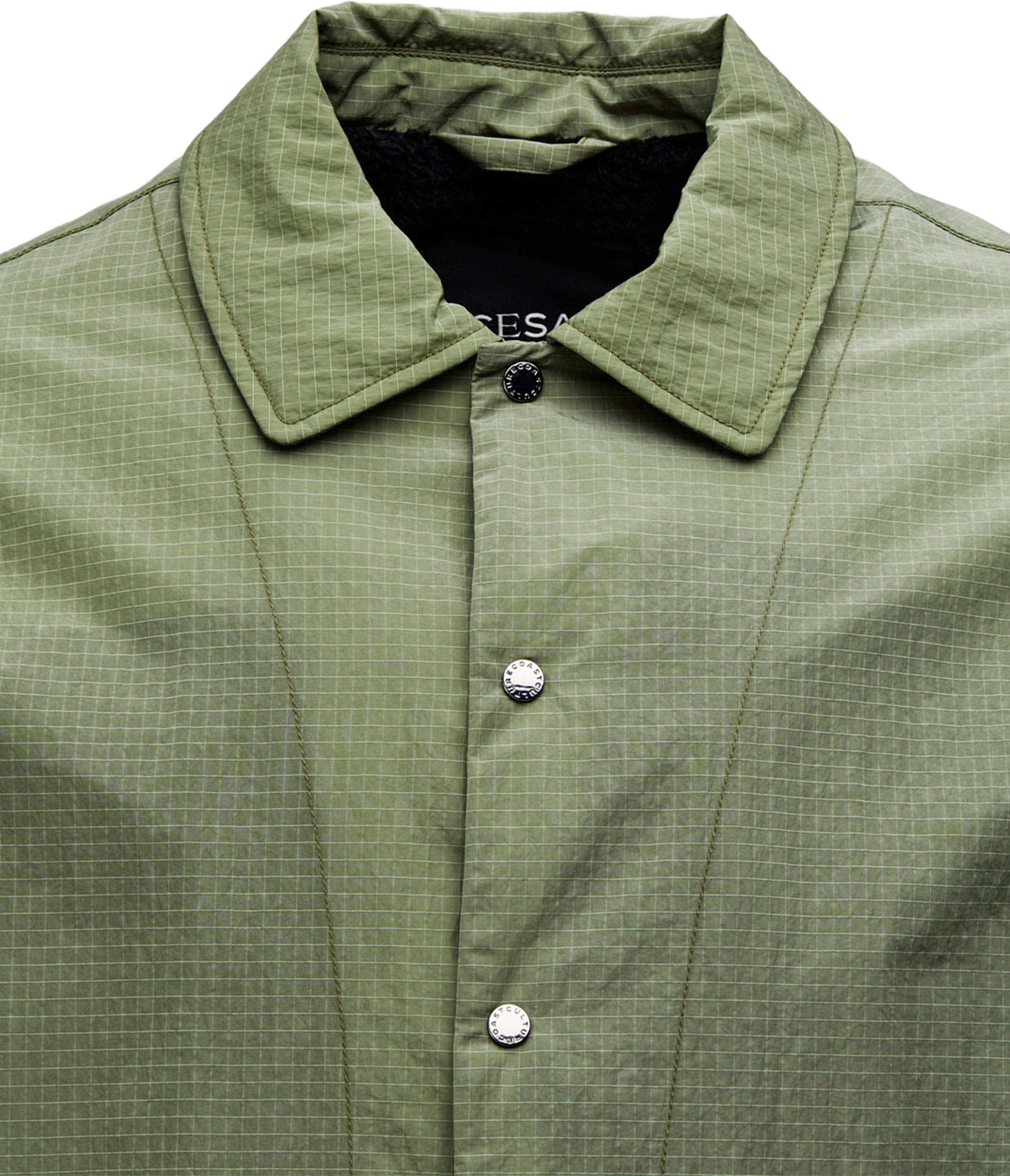 Bandol Ripstop Jacket, från Cesar, i färgen Khaki Green. Klicka för att öppna bilden i stort format