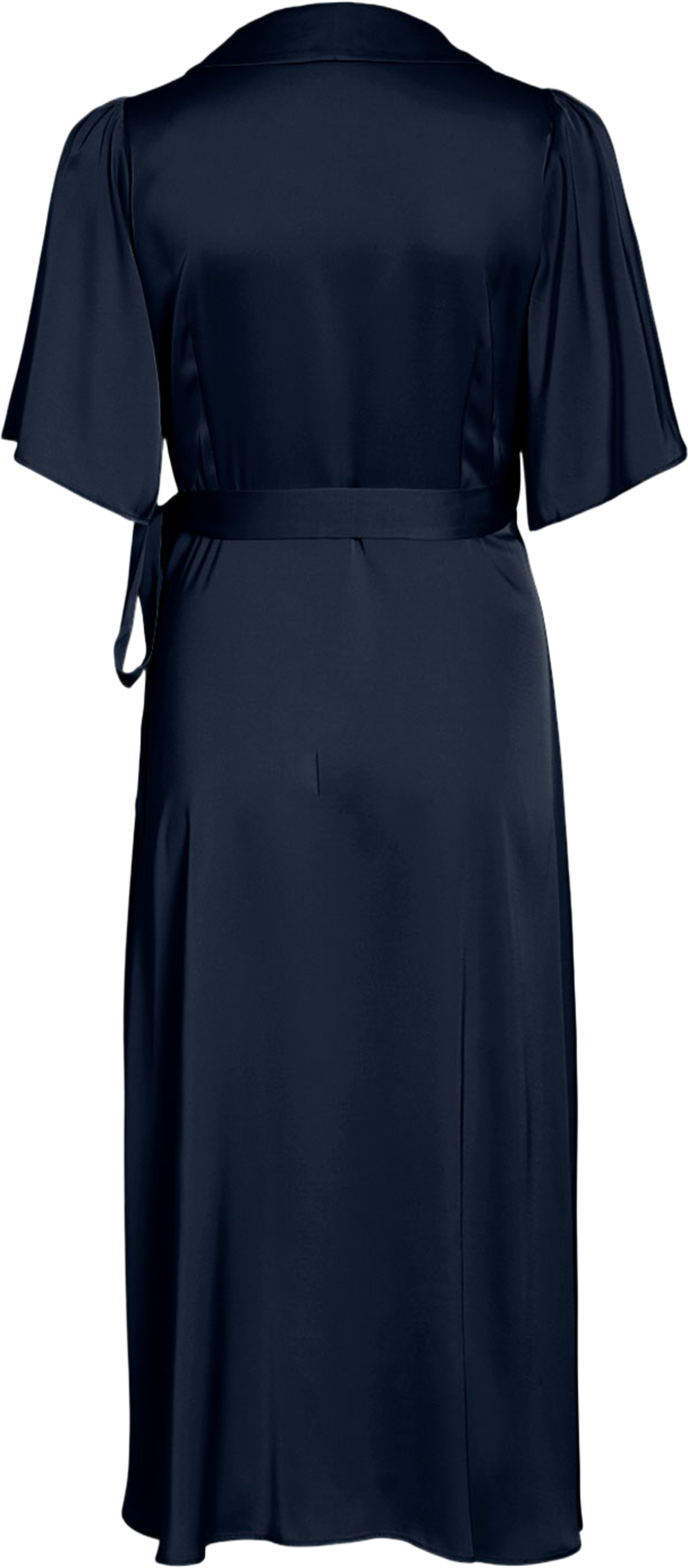Vienna Ravenna Midi Dress, från Vila, i färgen Navy Blazer. Klicka för att öppna bilden i stort format