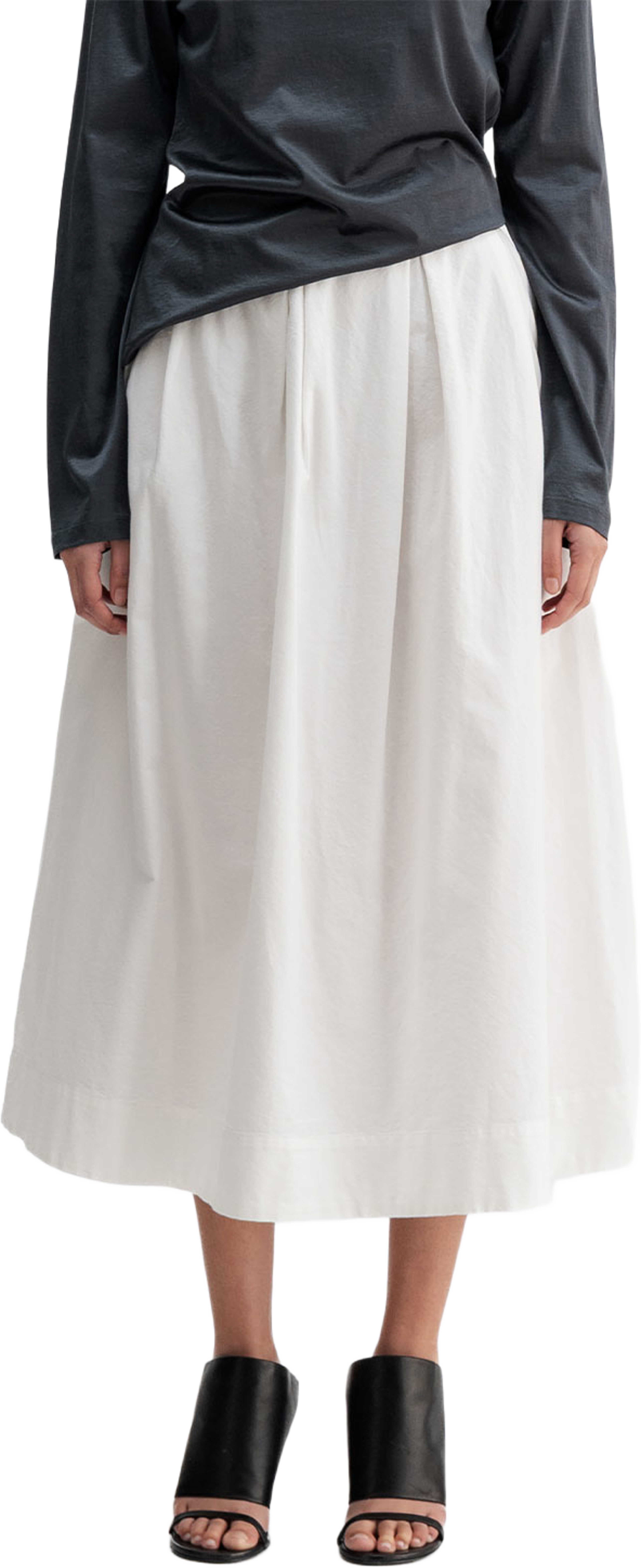 Mace oxford skirt, från Ahlvar Gallery, i färgen White. Klicka för att öppna bilden i stort format