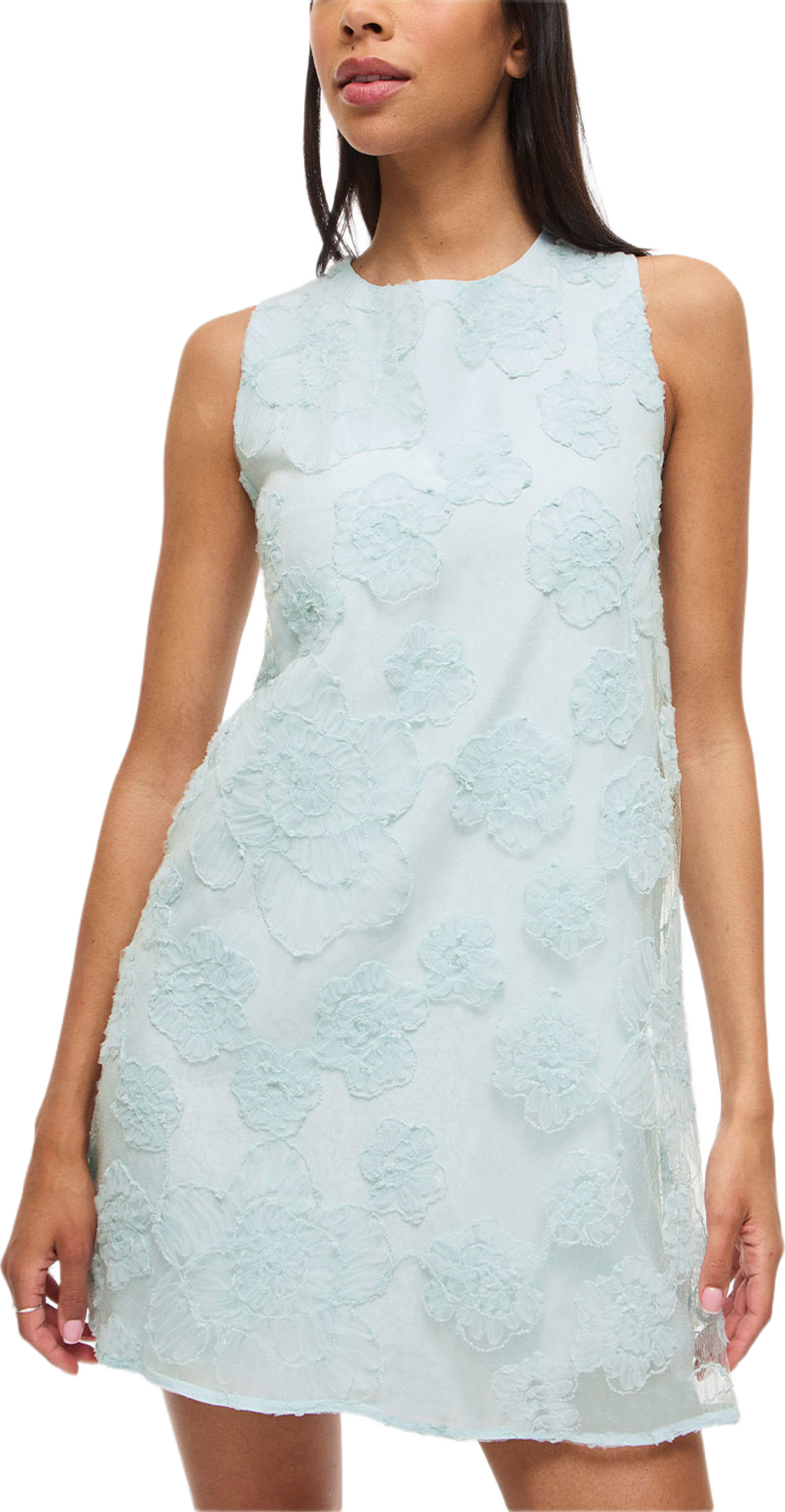 Vigamma Short Dress, från Vila, i färgen Nantucket Breeze. Klicka för att öppna bilden i stort format