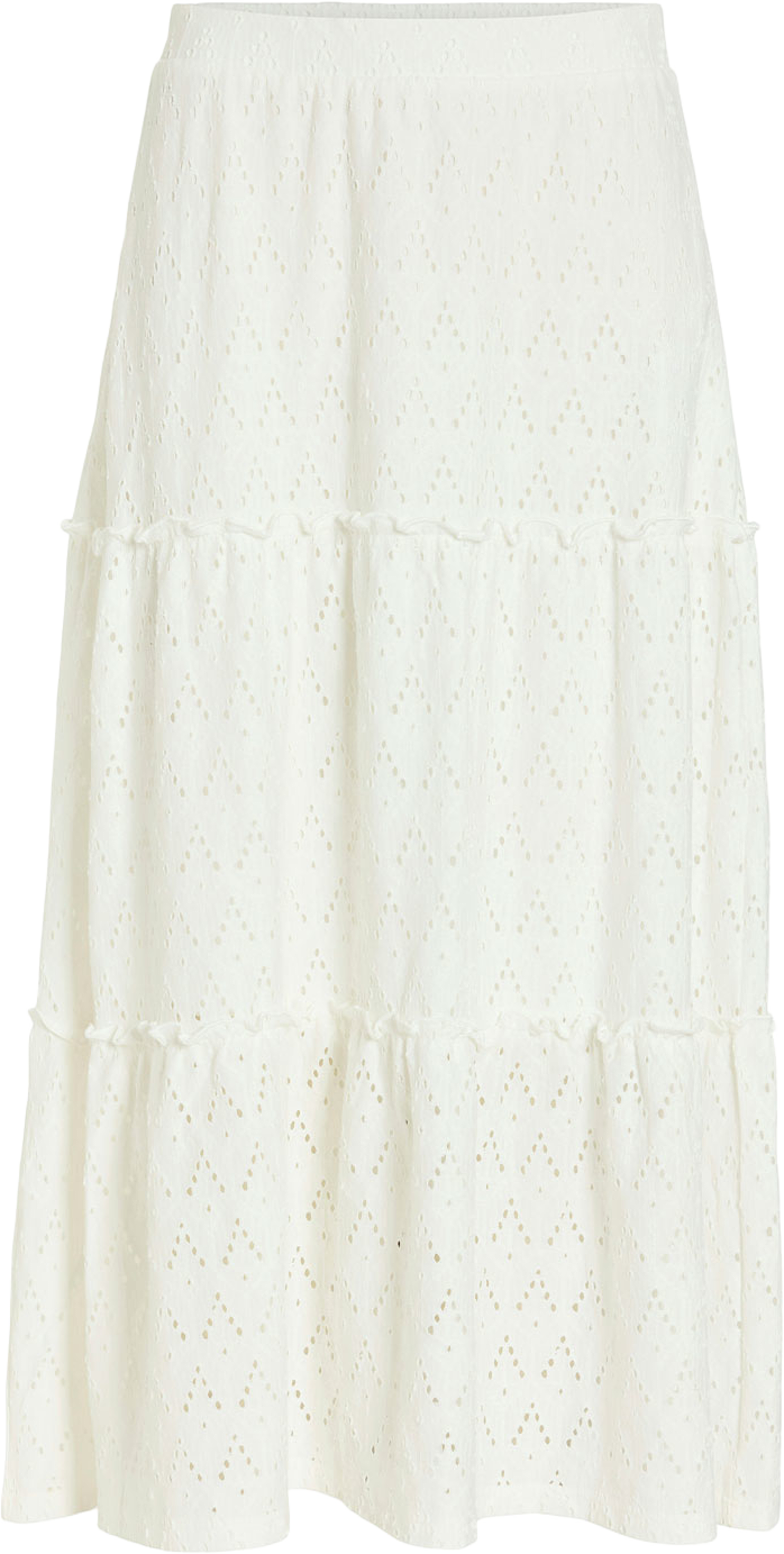 Vimalina Midi Skirt, från Vila, i färgen Snow White. Klicka för att öppna bilden i stort format