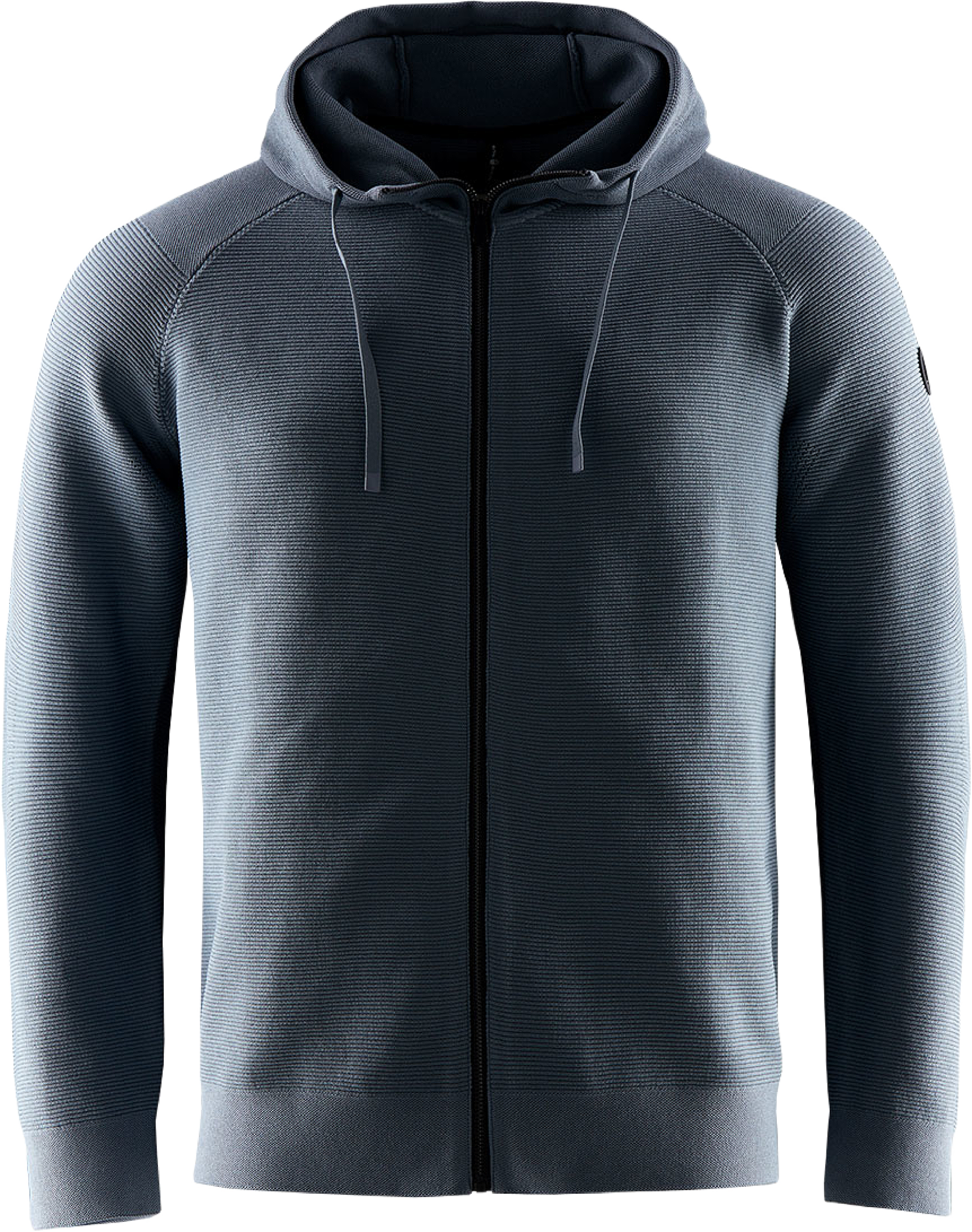 Element Seamless Zip Hood, från Sail Racing, i färgen Sea Blue. Klicka för att öppna bilden i stort format