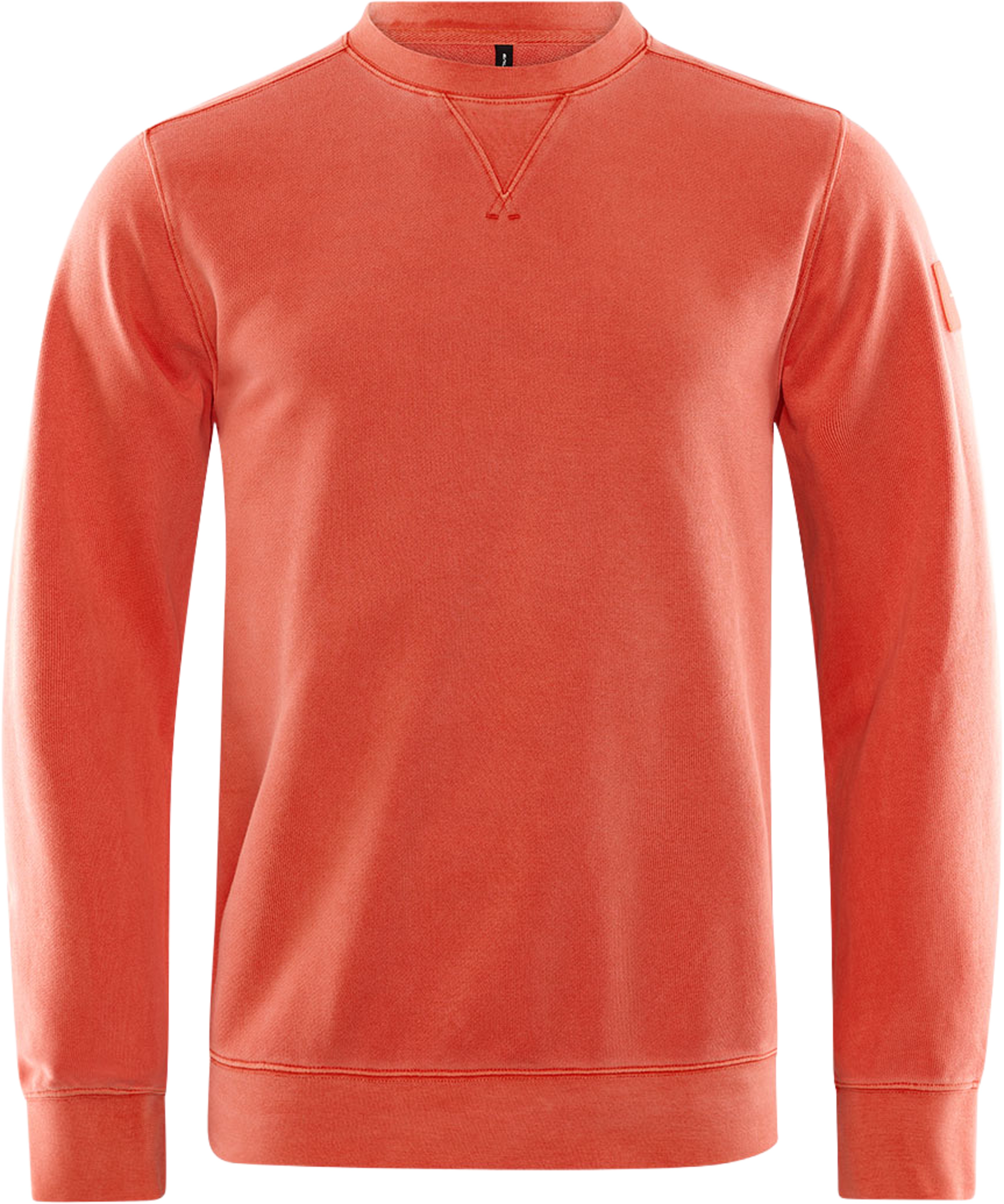 Wind Pigment Sweater, från Sail Racing, i färgen Spice Orange. Klicka för att öppna bilden i stort format