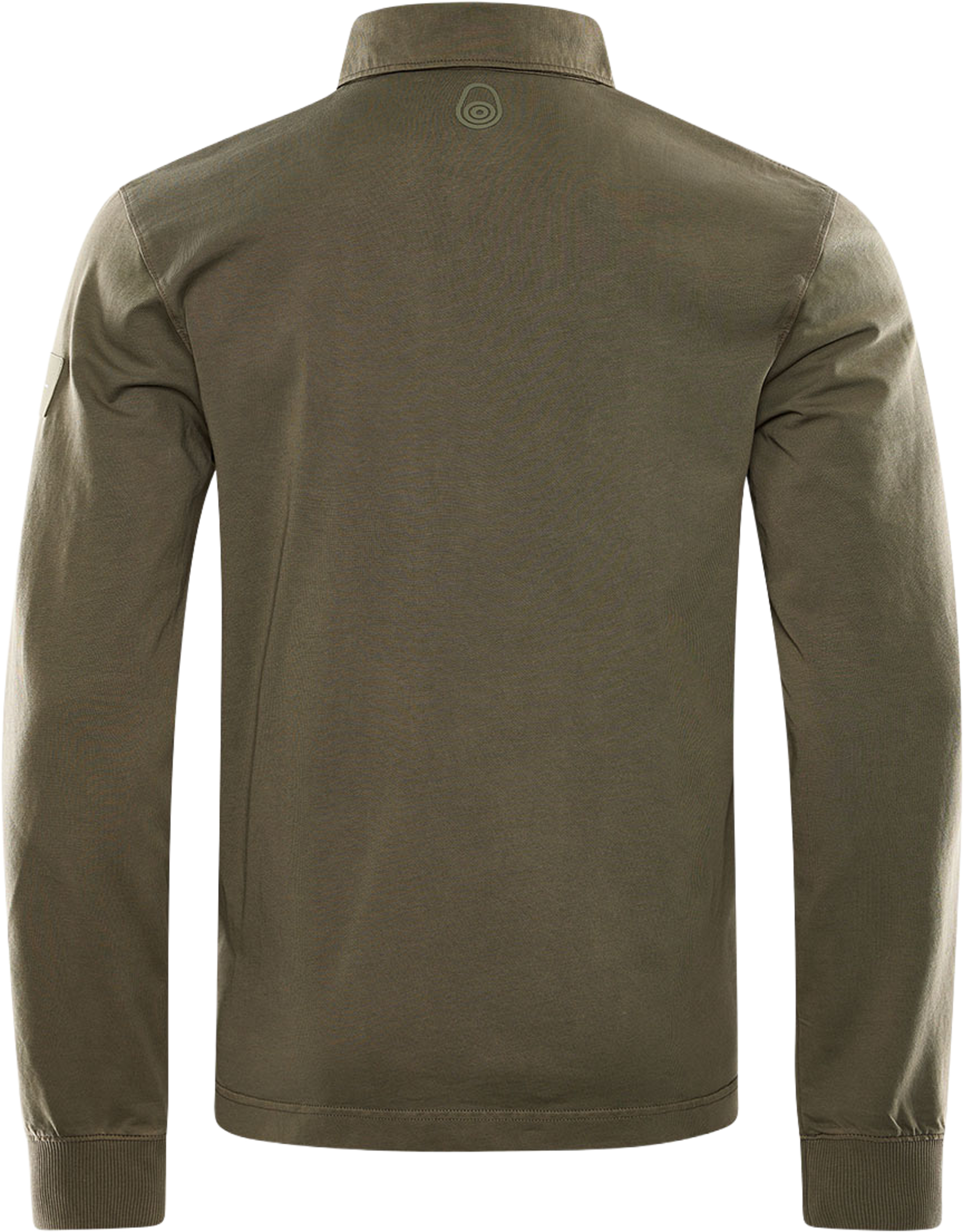 Wind Pigment Rugger, från Sail Racing, i färgen Mud Green. Klicka för att öppna bilden i stort format